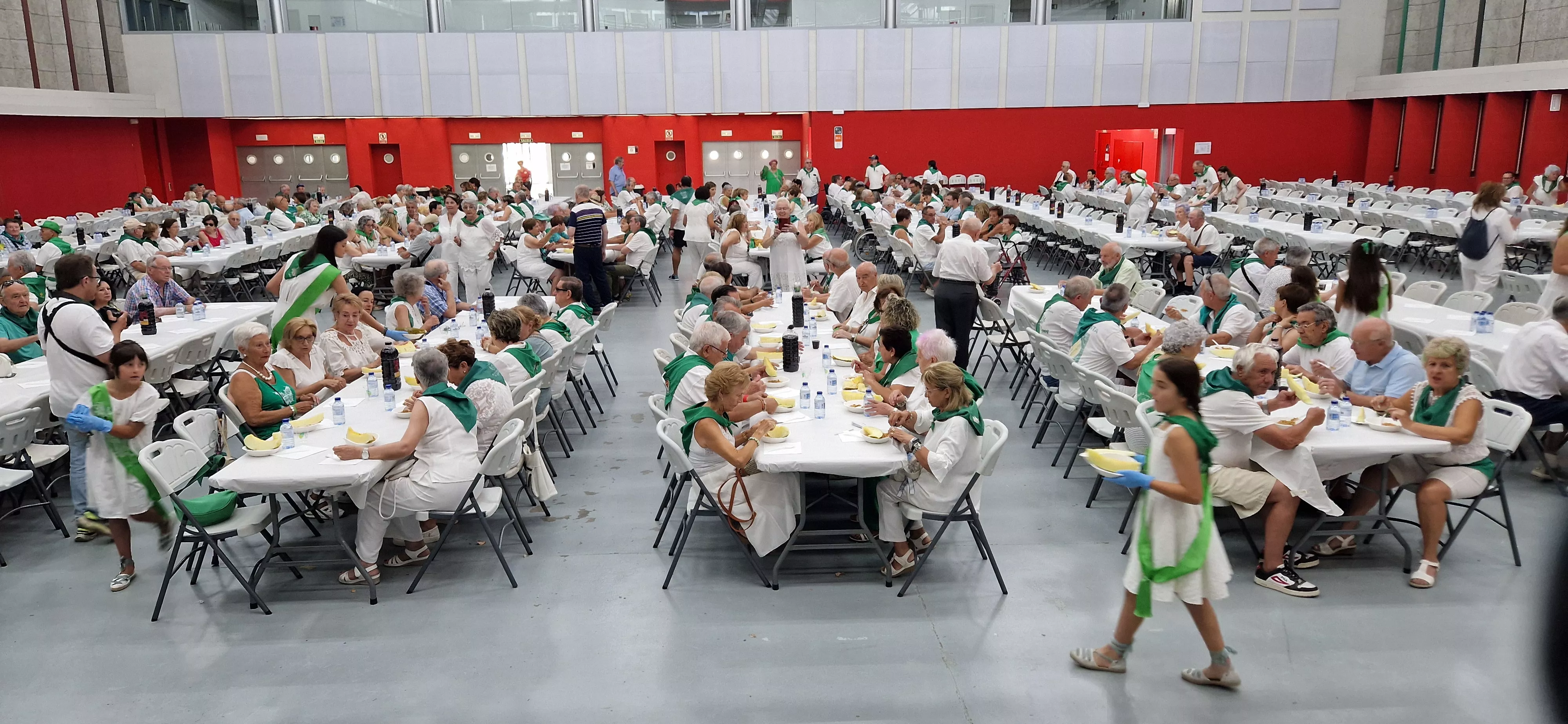 Día de los mayores en San Lorenzo. Foto Myriam Martínez 