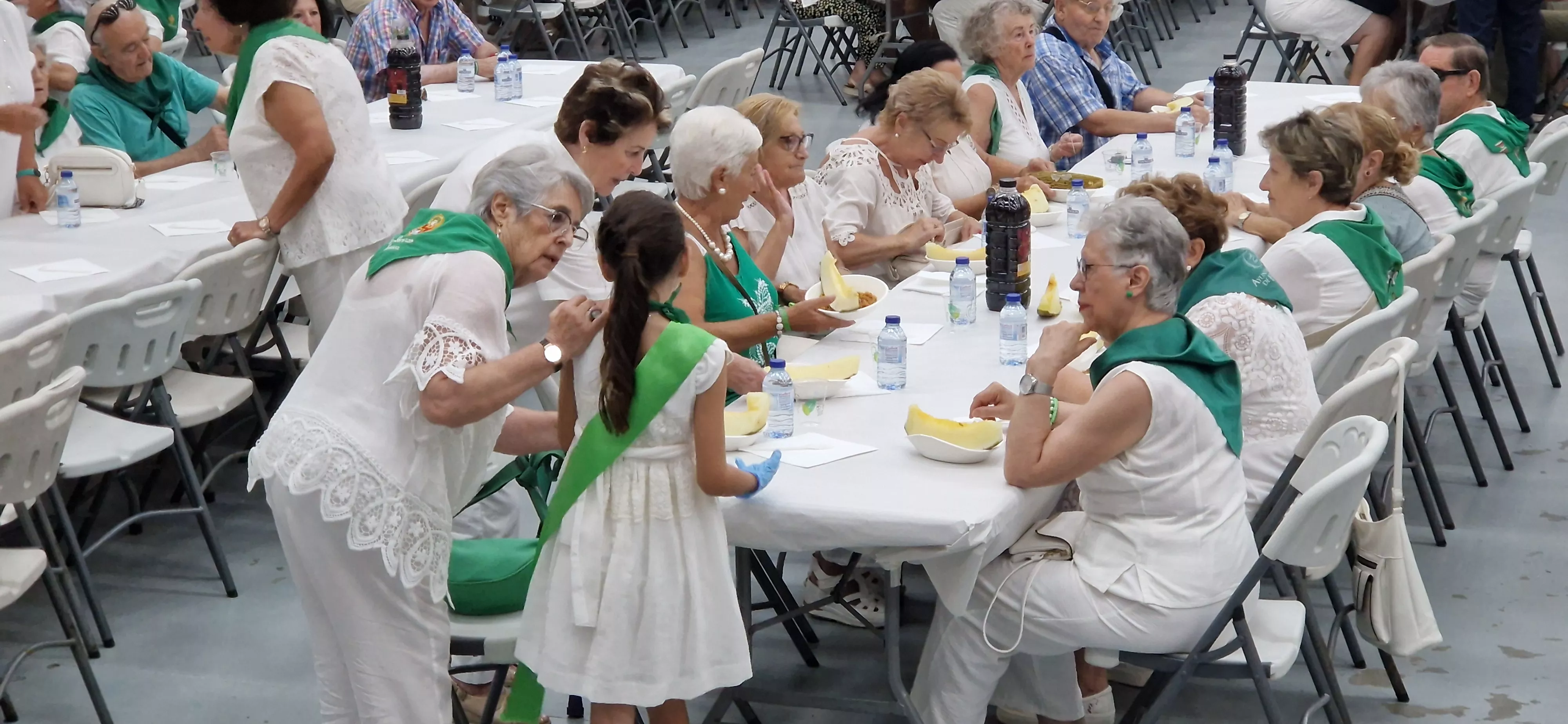 Día de los mayores en San Lorenzo. Foto Myriam Martínez 