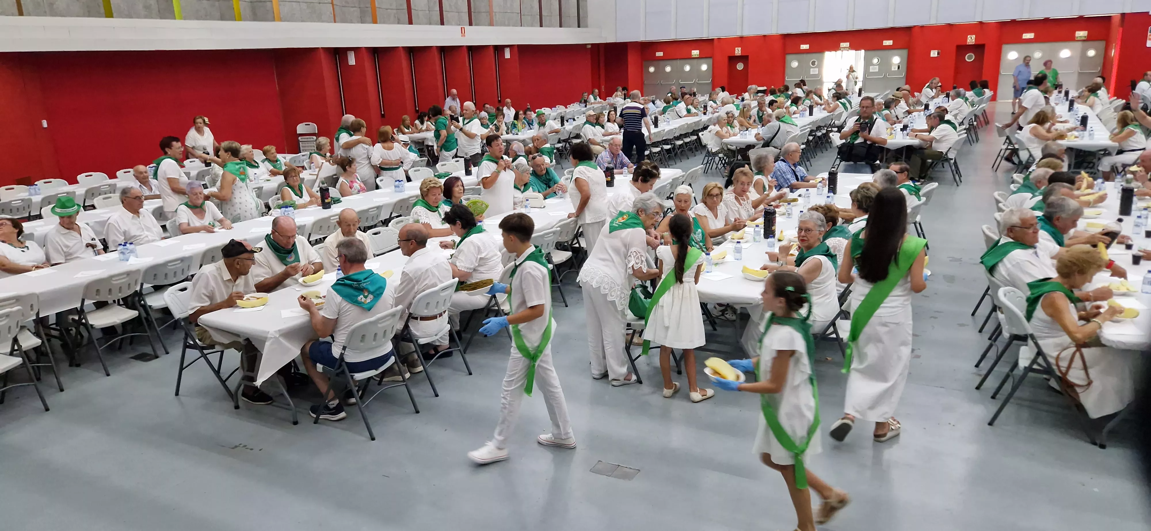 Día de los mayores en San Lorenzo. Foto Myriam Martínez 