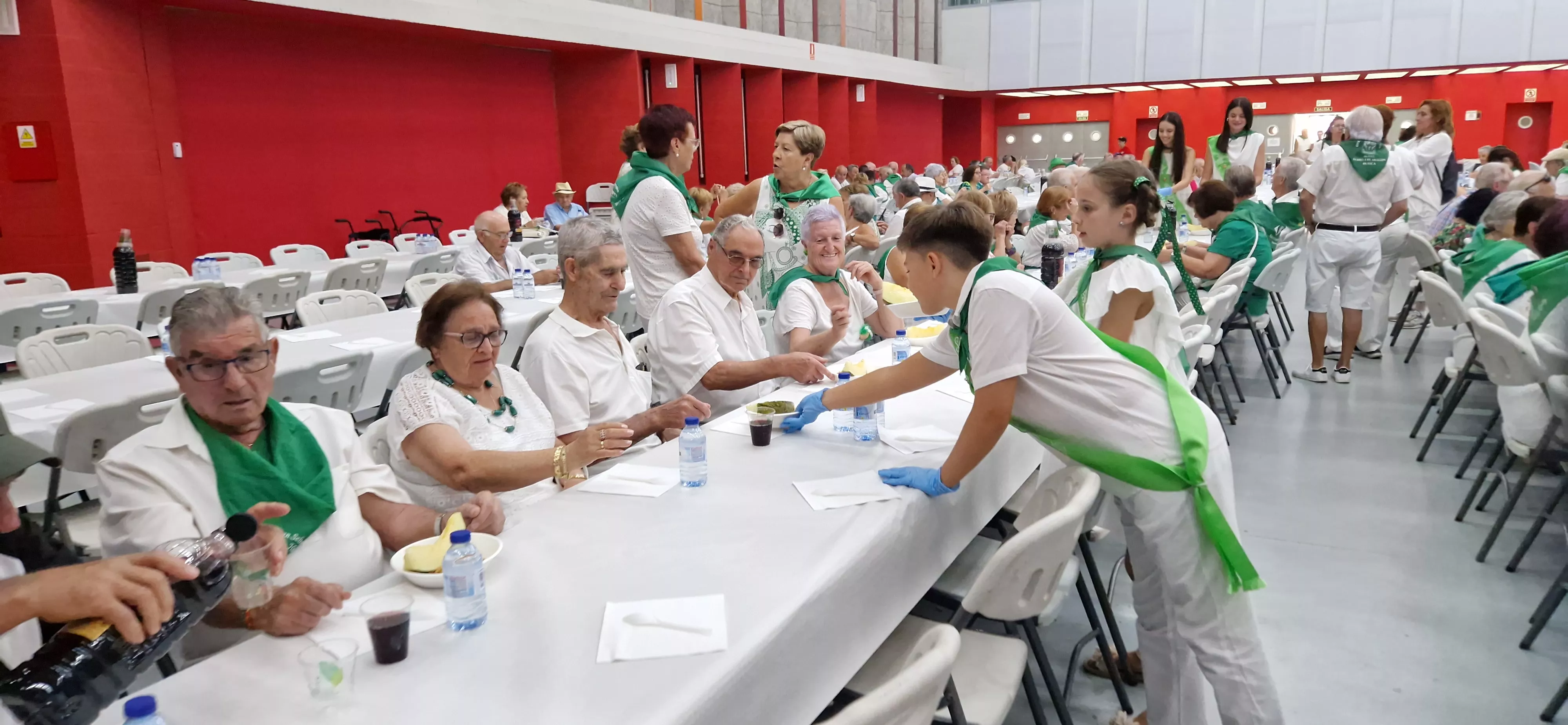 Día de los mayores en San Lorenzo. Foto Myriam Martínez 