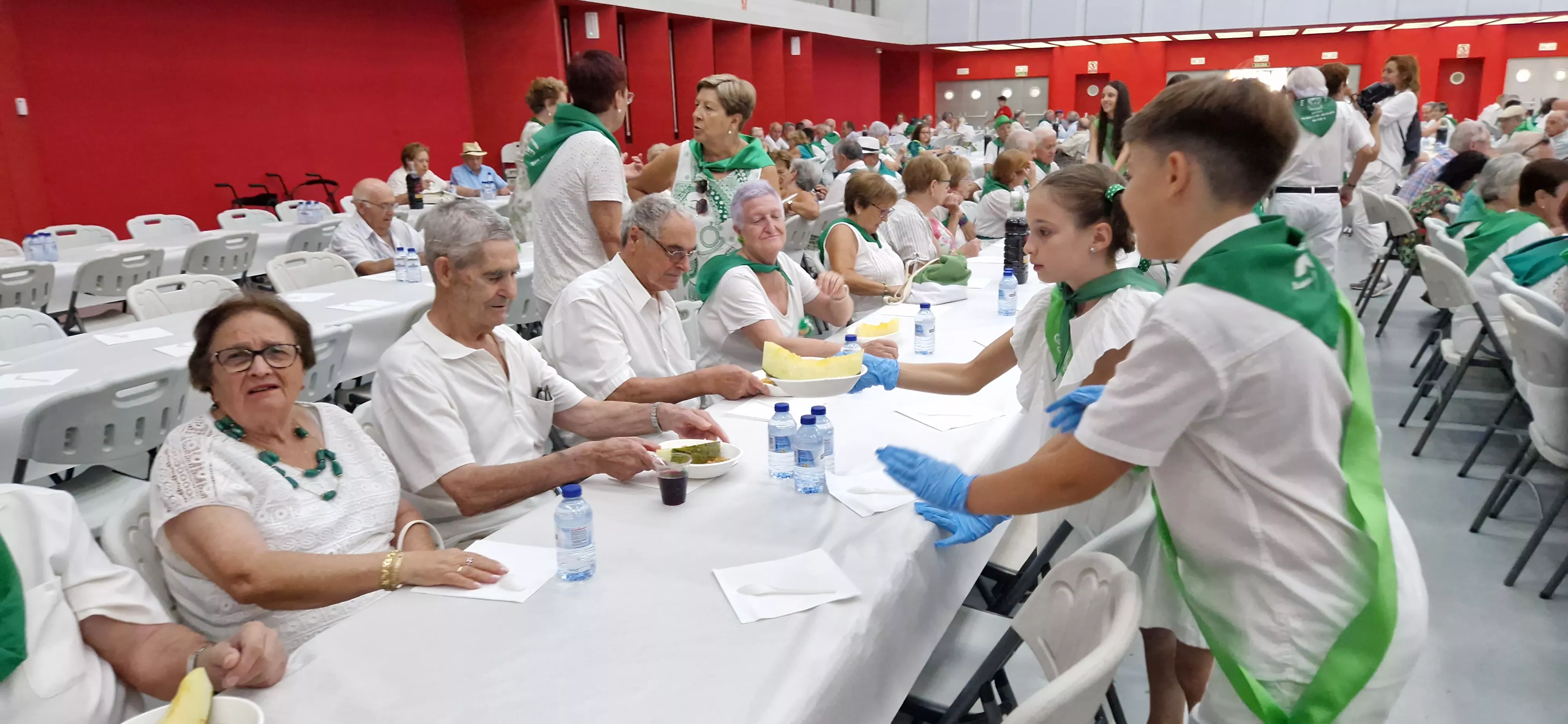 Día de los mayores en San Lorenzo. Foto Myriam Martínez 
