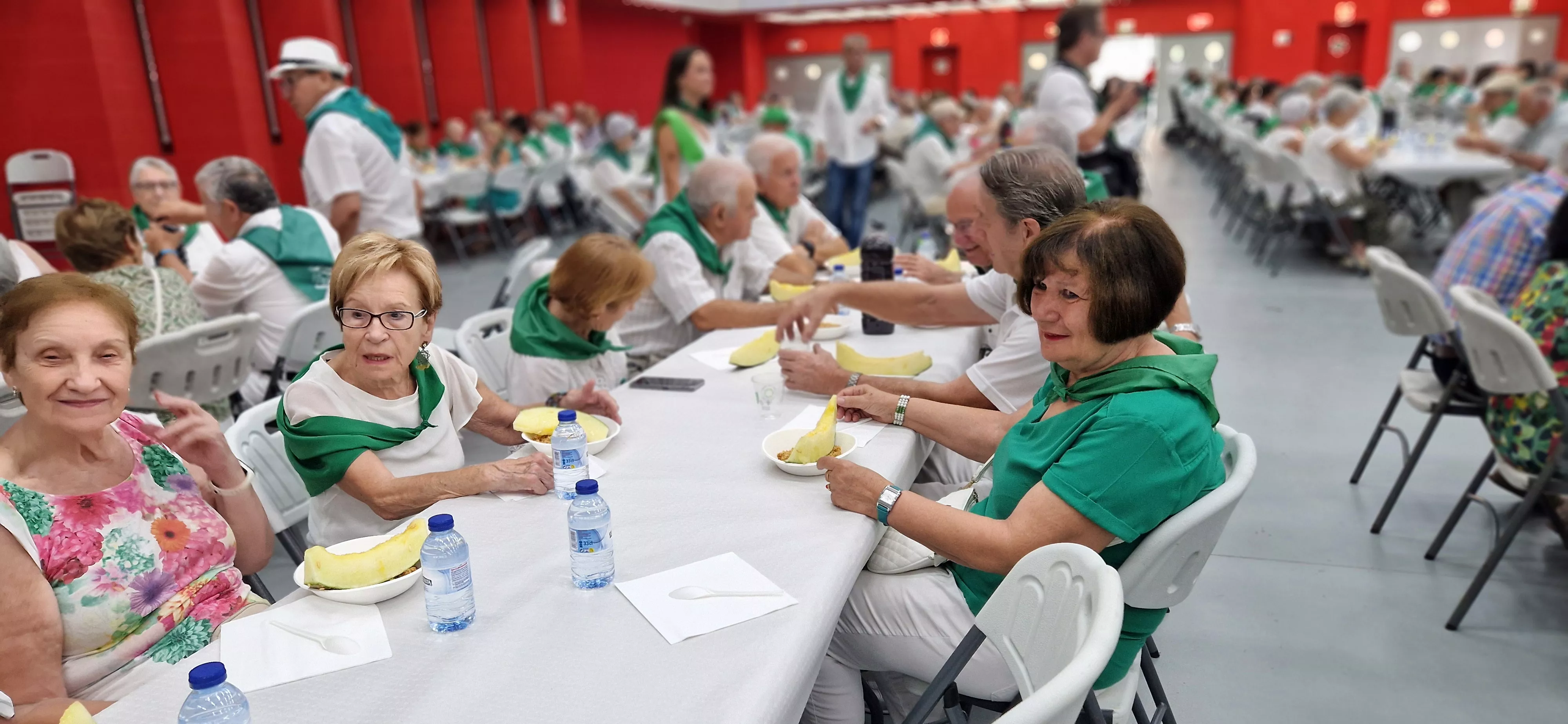 Día de los mayores en San Lorenzo. Foto Myriam Martínez 