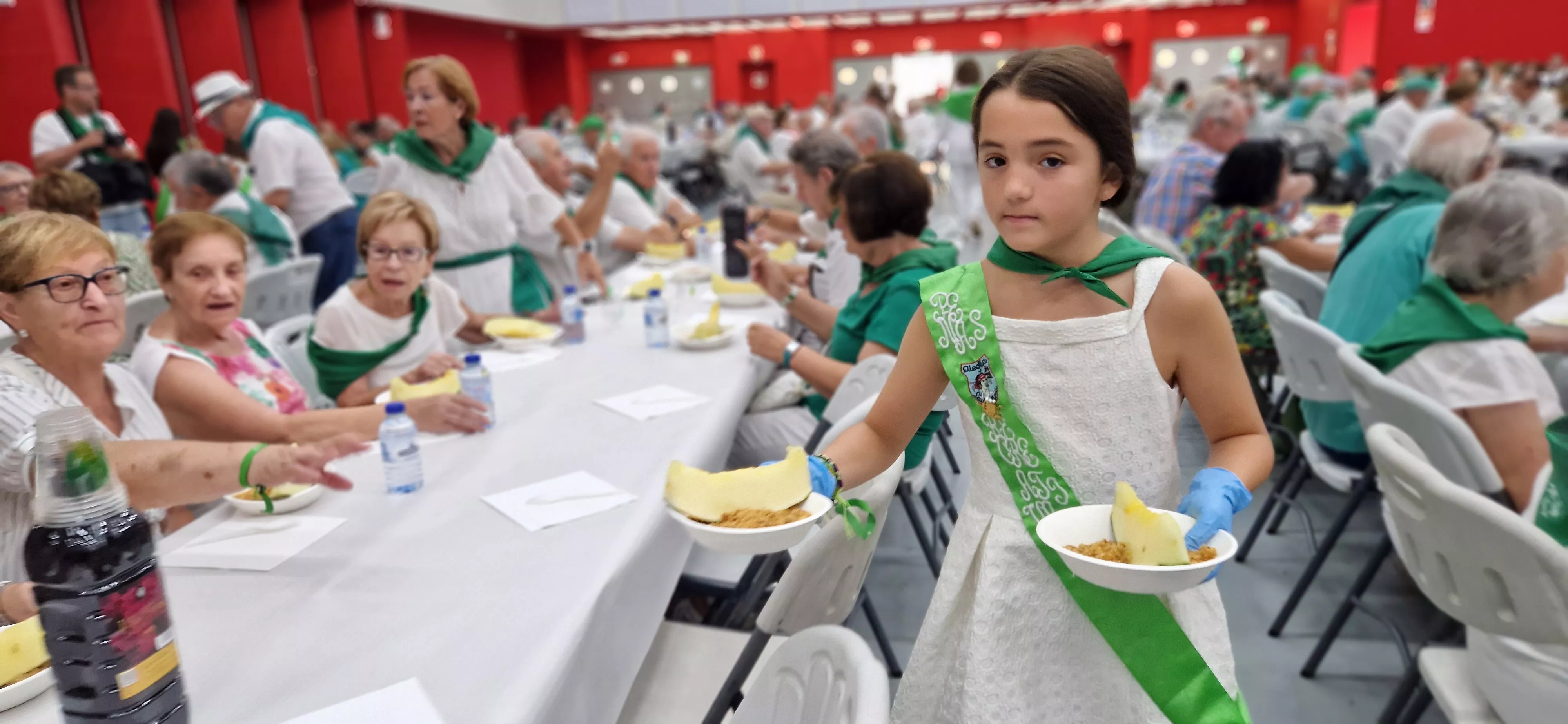 Día de los mayores en San Lorenzo. Foto Myriam Martínez 