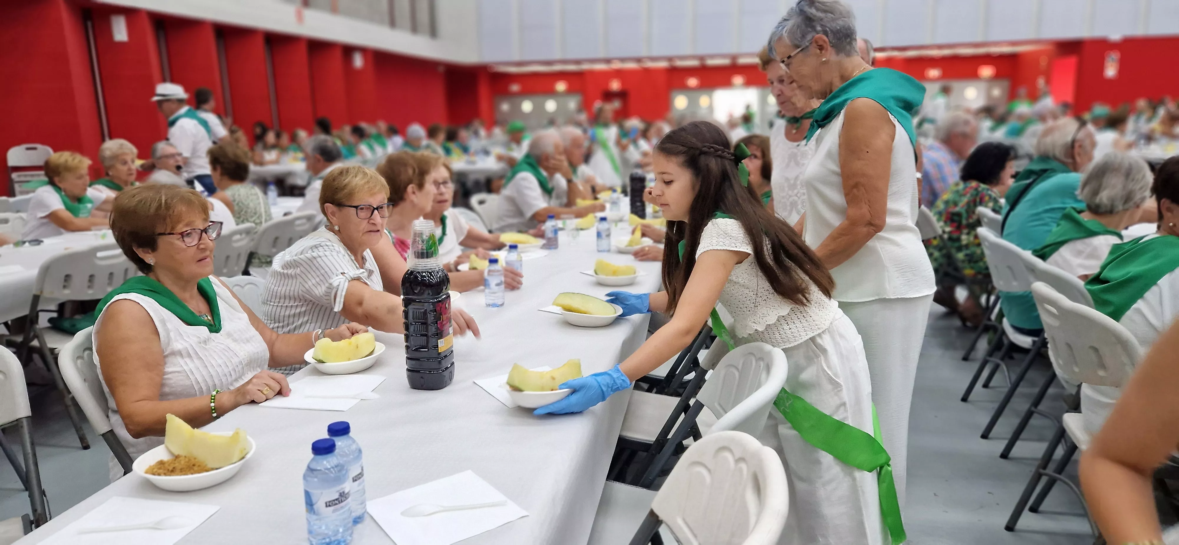 Día de los mayores en San Lorenzo. Foto Myriam Martínez 