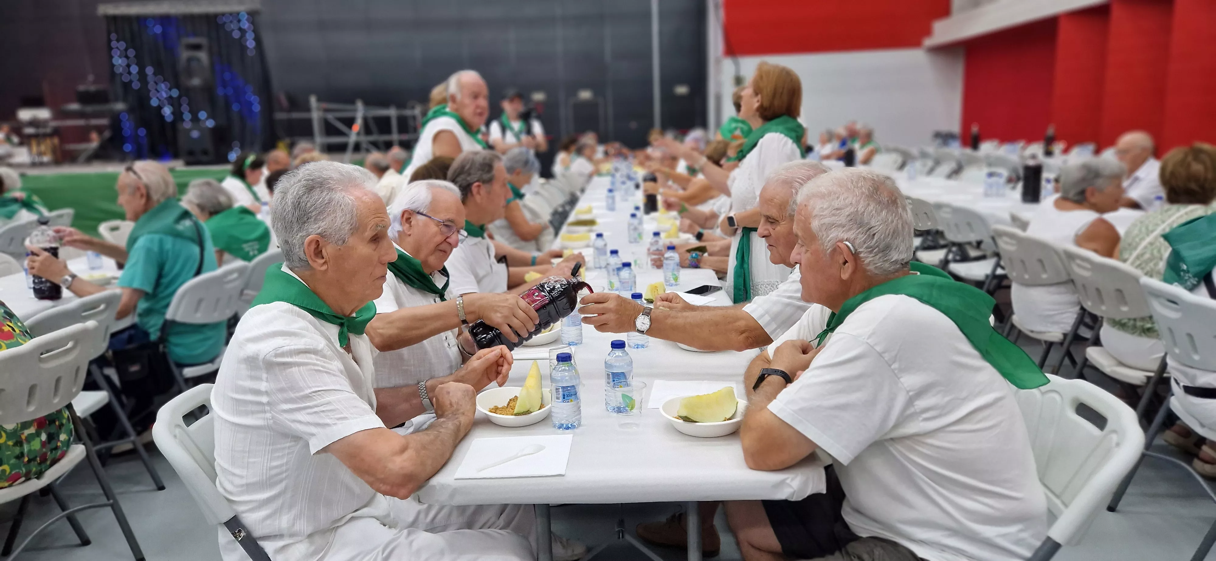 Día de los mayores en San Lorenzo. Foto Myriam Martínez 