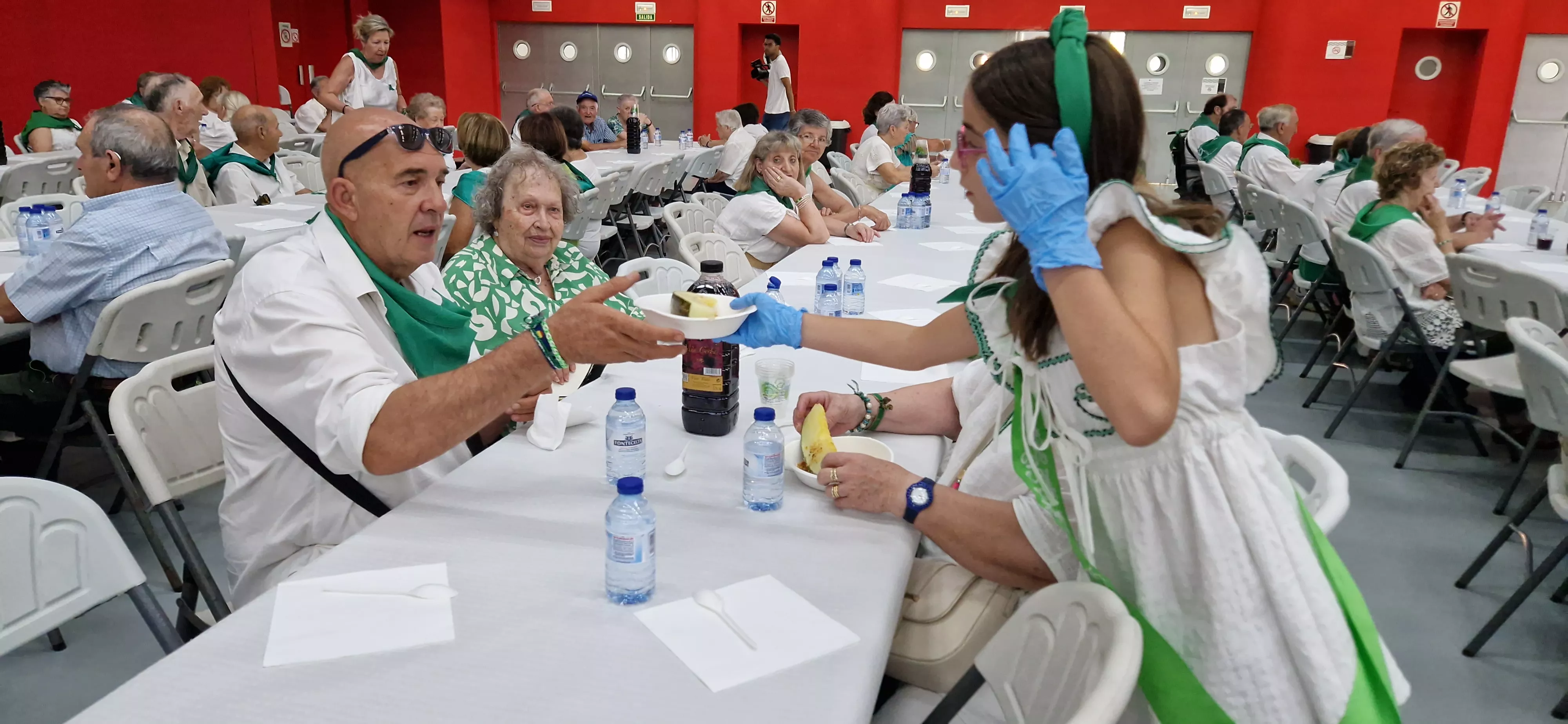 Día de los mayores en San Lorenzo. Foto Myriam Martínez 