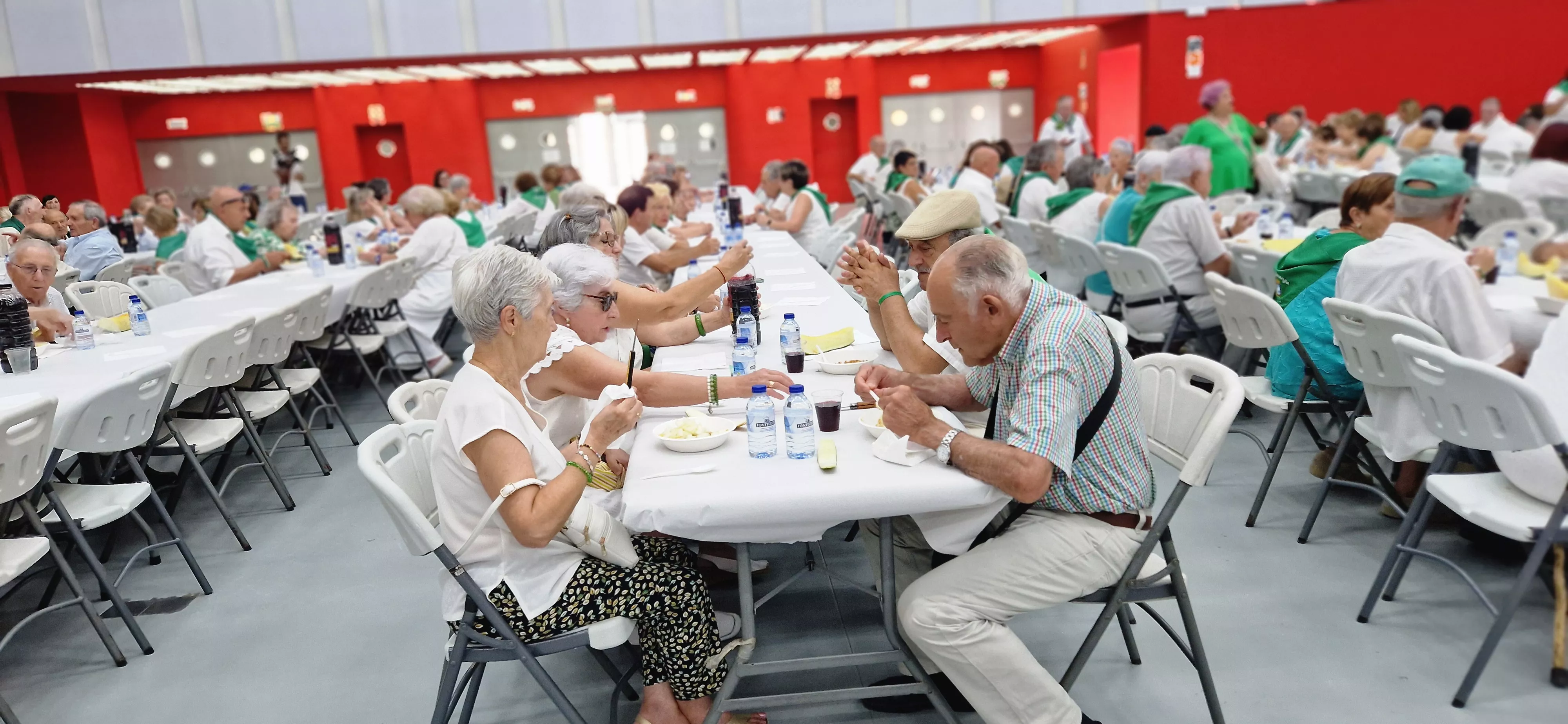 Día de los mayores en San Lorenzo. Foto Myriam Martínez 