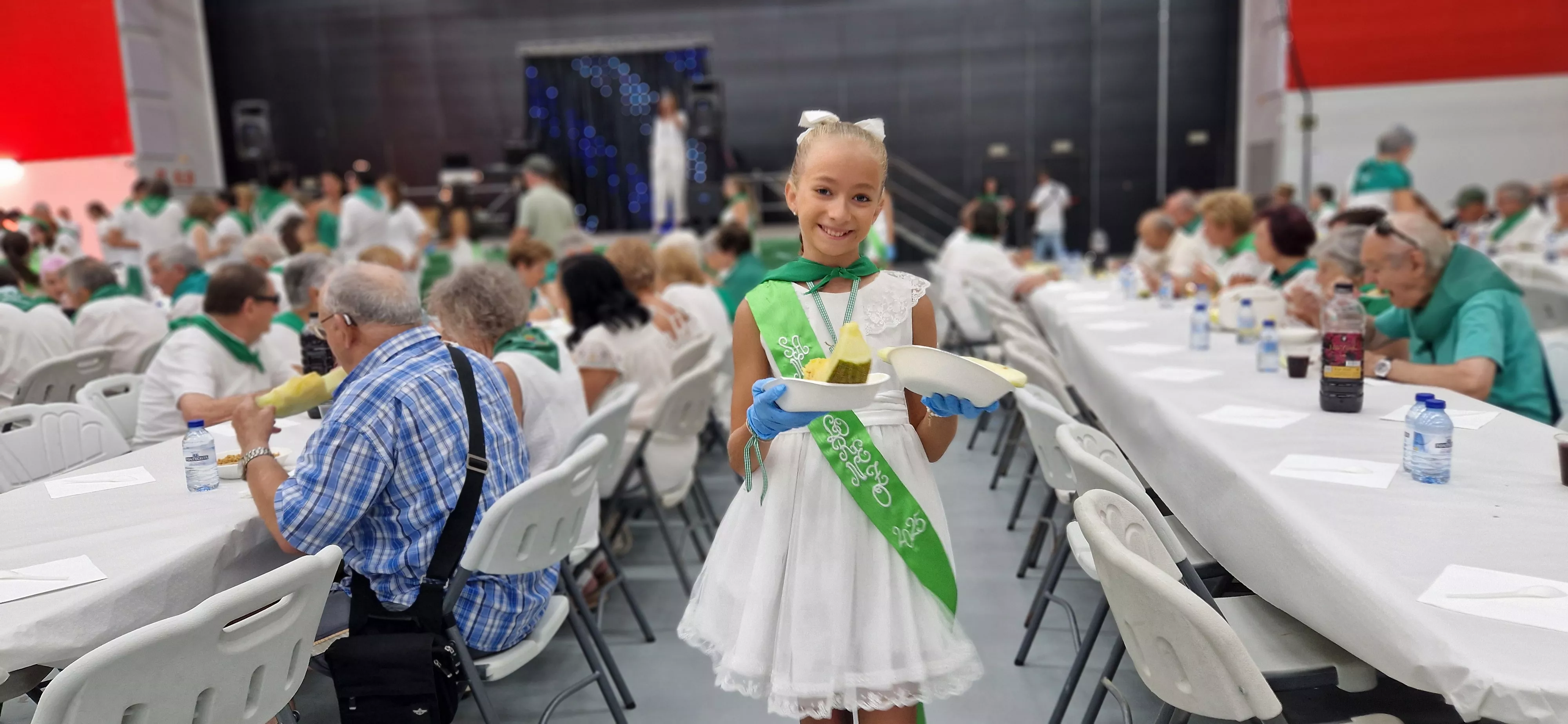 Día de los mayores en San Lorenzo. Foto Myriam Martínez 