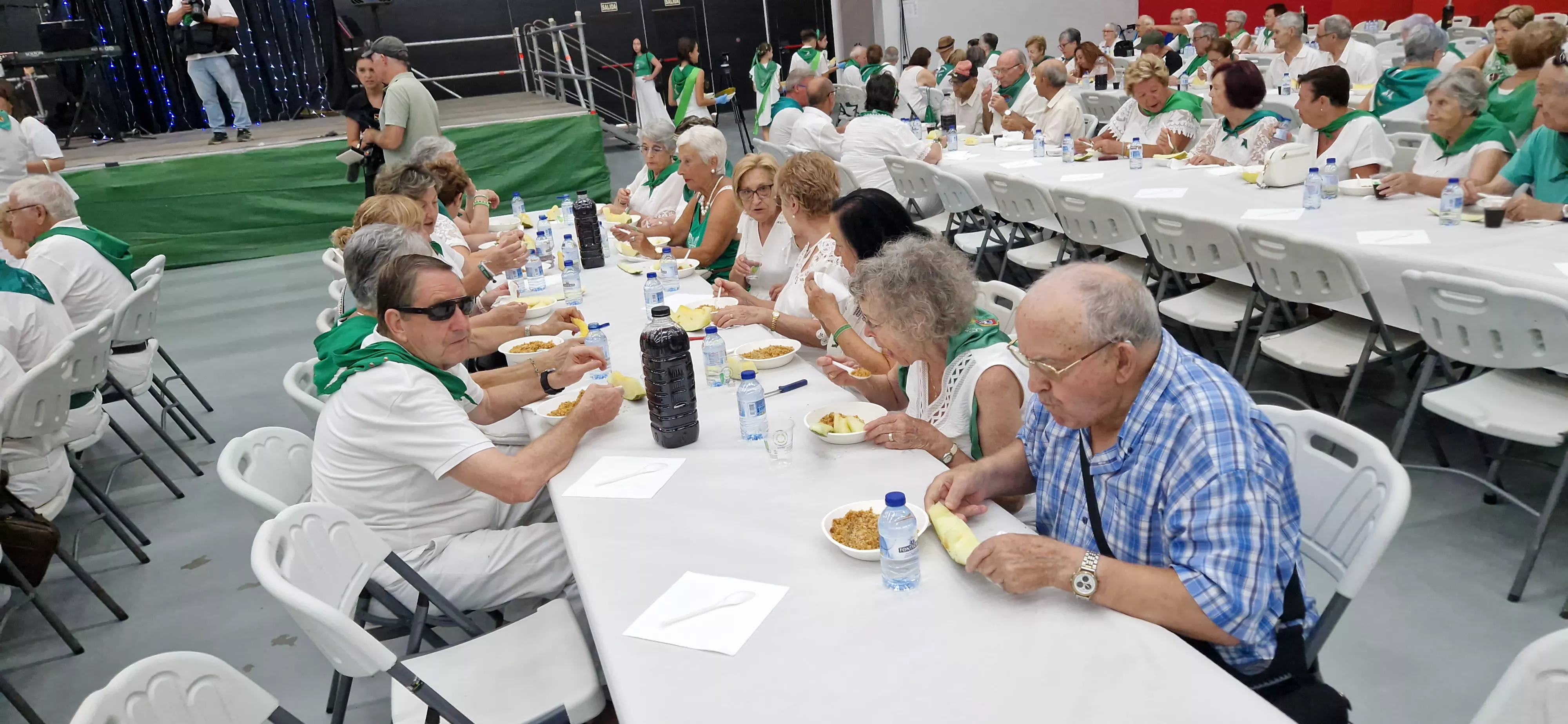 Día de los mayores en San Lorenzo. Foto Myriam Martínez 