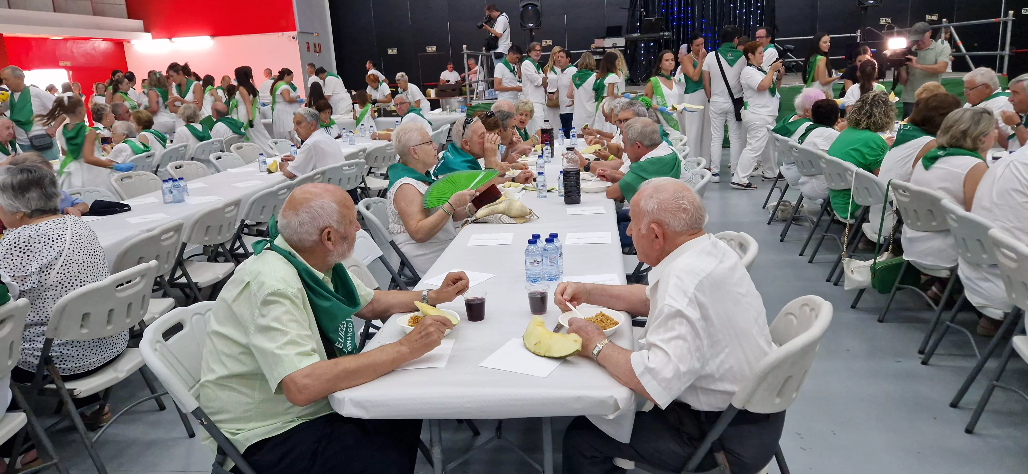 Día de los mayores en San Lorenzo. Foto Myriam Martínez 