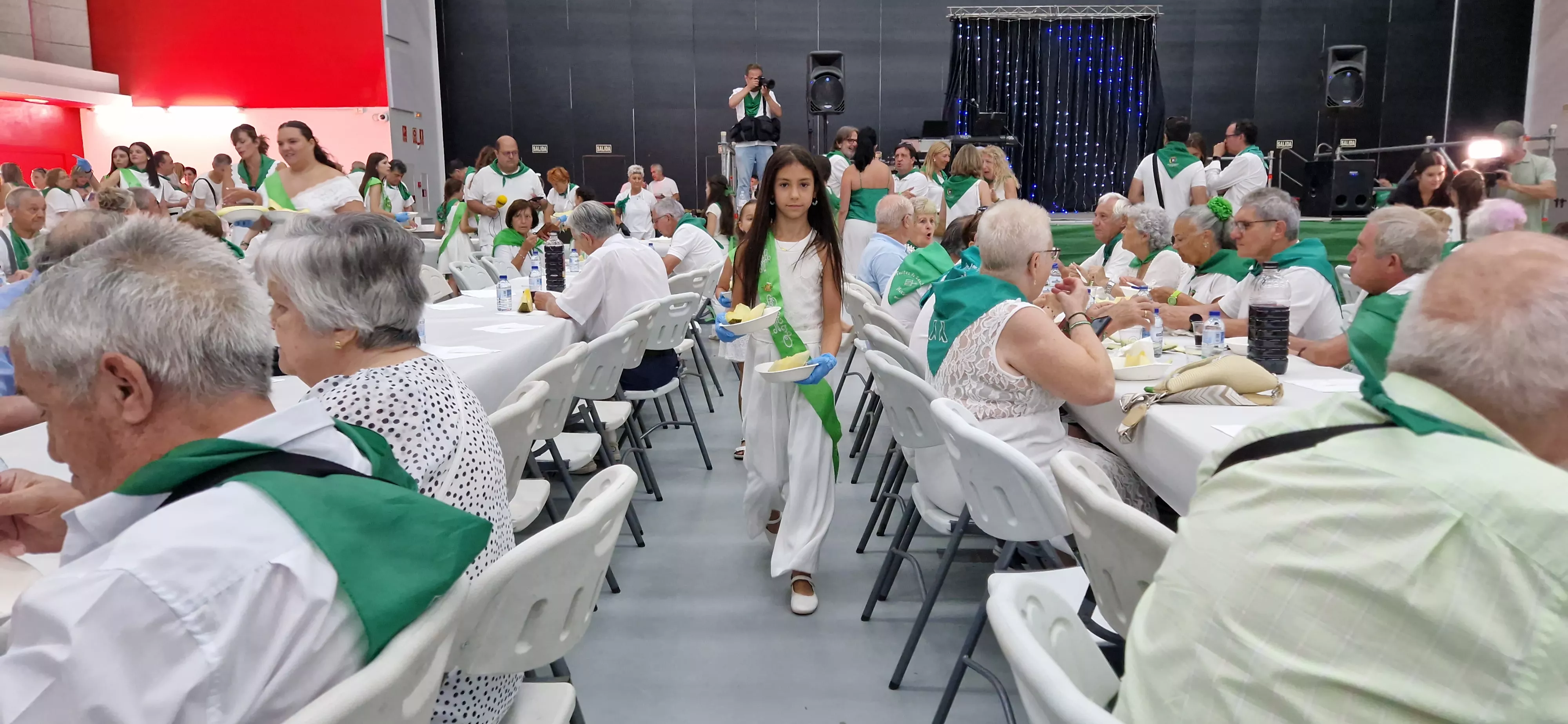 Día de los mayores en San Lorenzo. Foto Myriam Martínez 