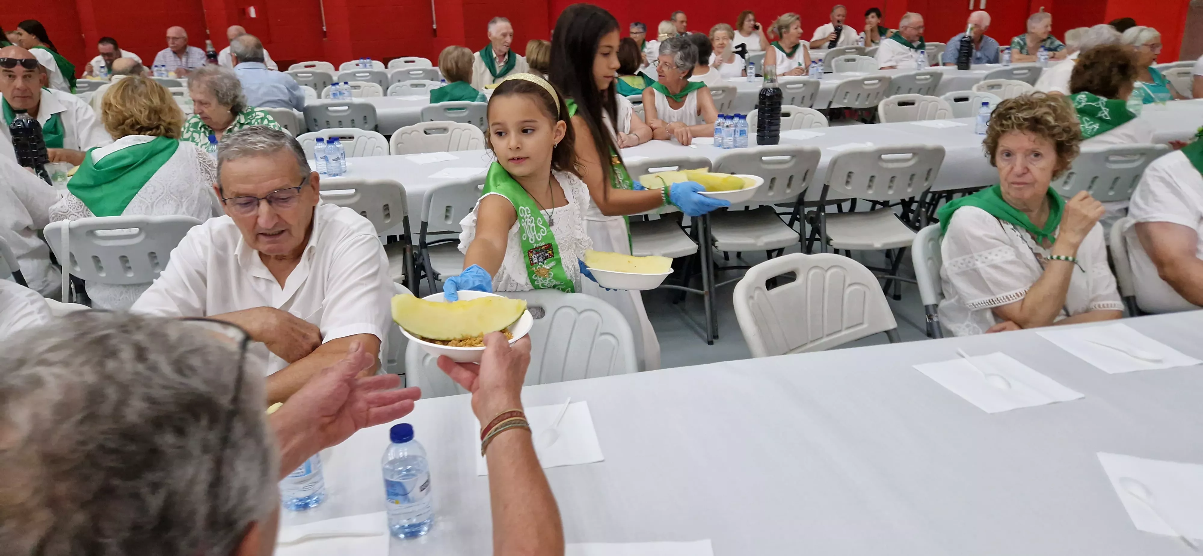 Día de los mayores en San Lorenzo. Foto Myriam Martínez 