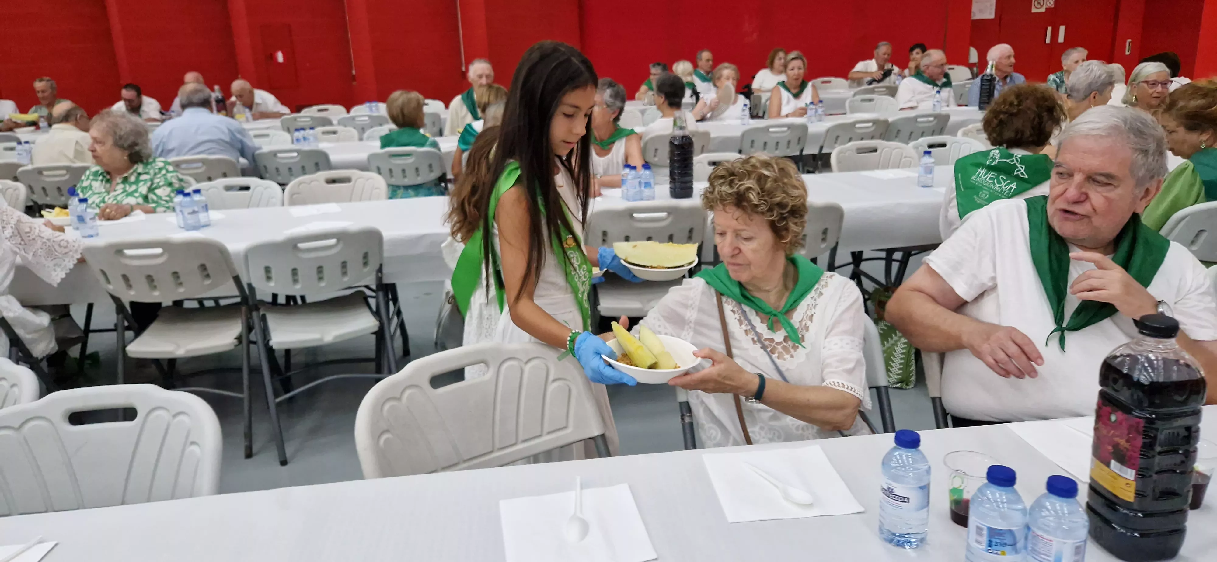 Día de los mayores en San Lorenzo. Foto Myriam Martínez 