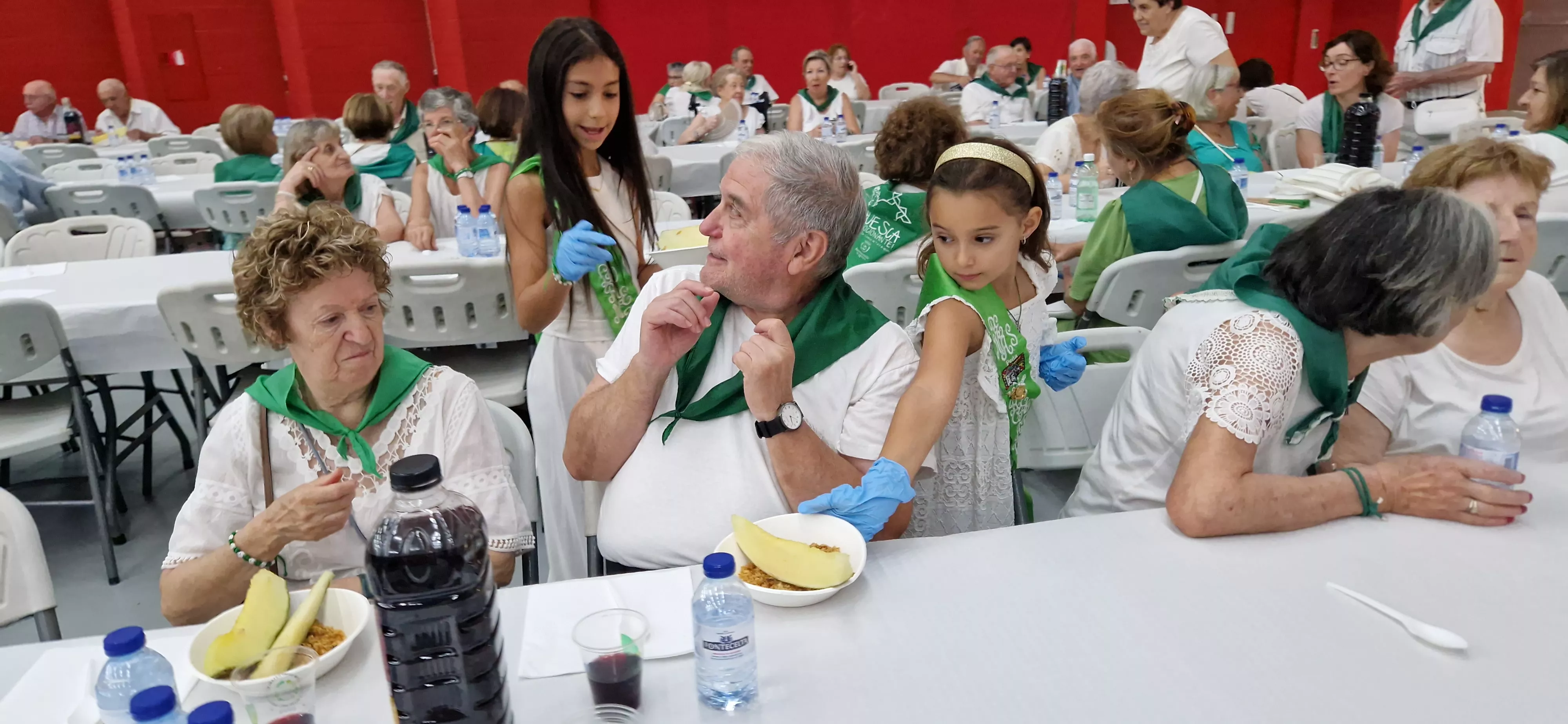 Día de los mayores en San Lorenzo. Foto Myriam Martínez 