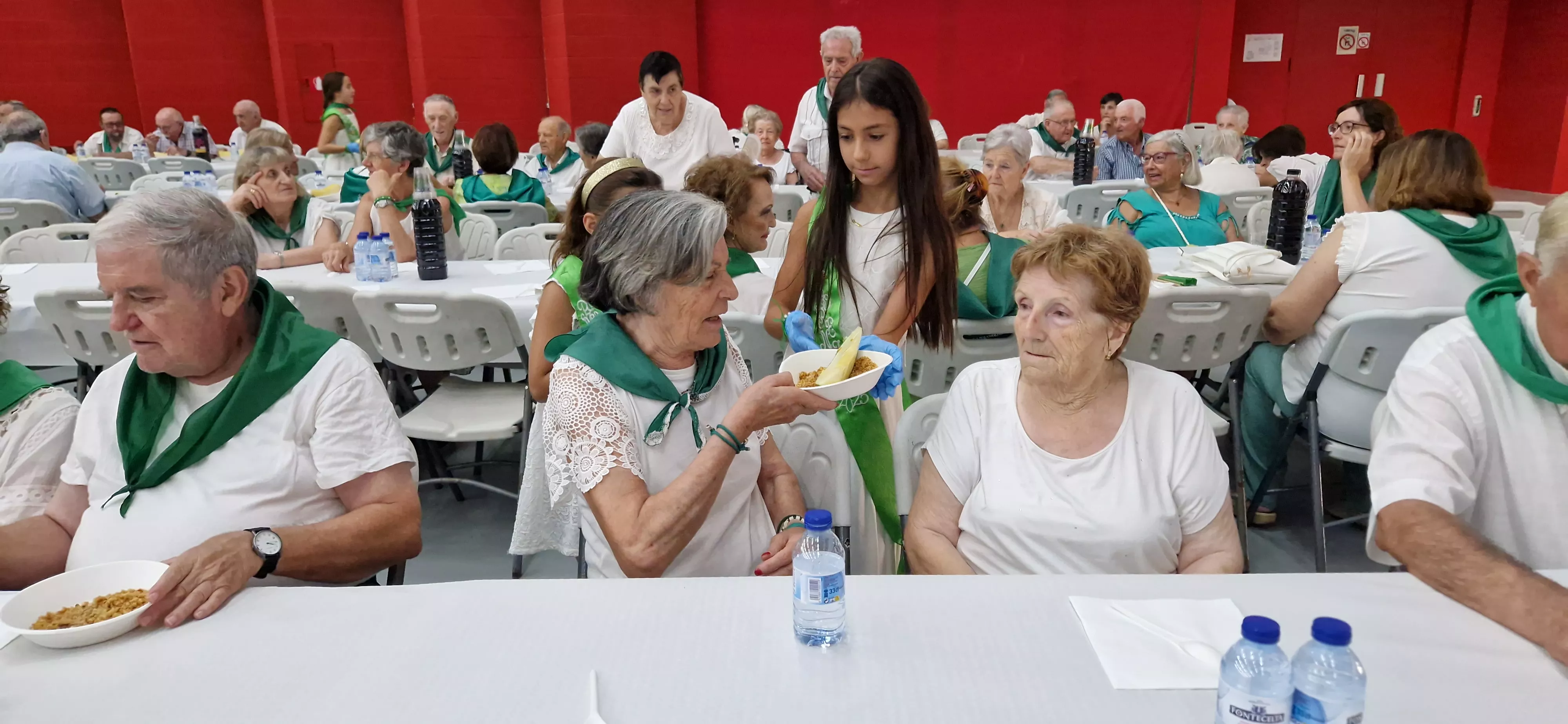 Día de los mayores en San Lorenzo. Foto Myriam Martínez 