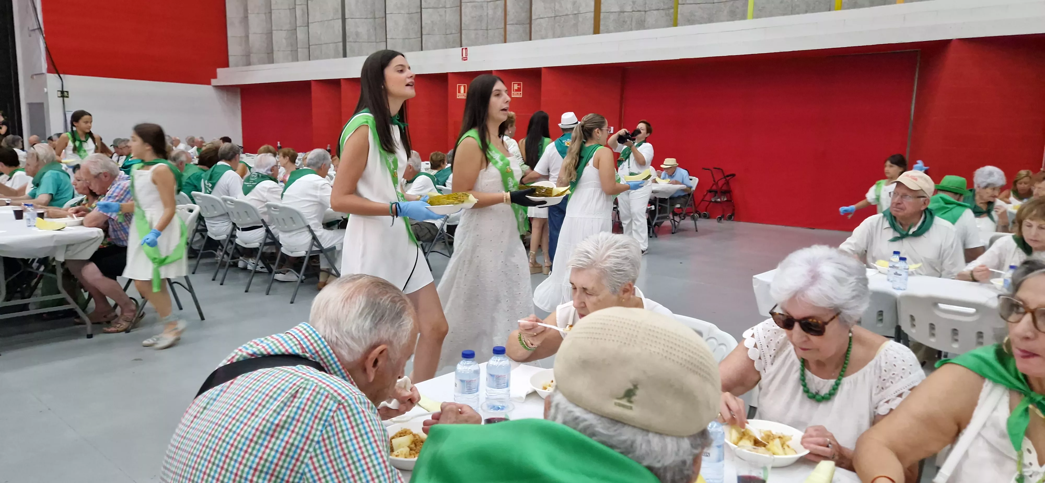 Día de los mayores en San Lorenzo. Foto Myriam Martínez 