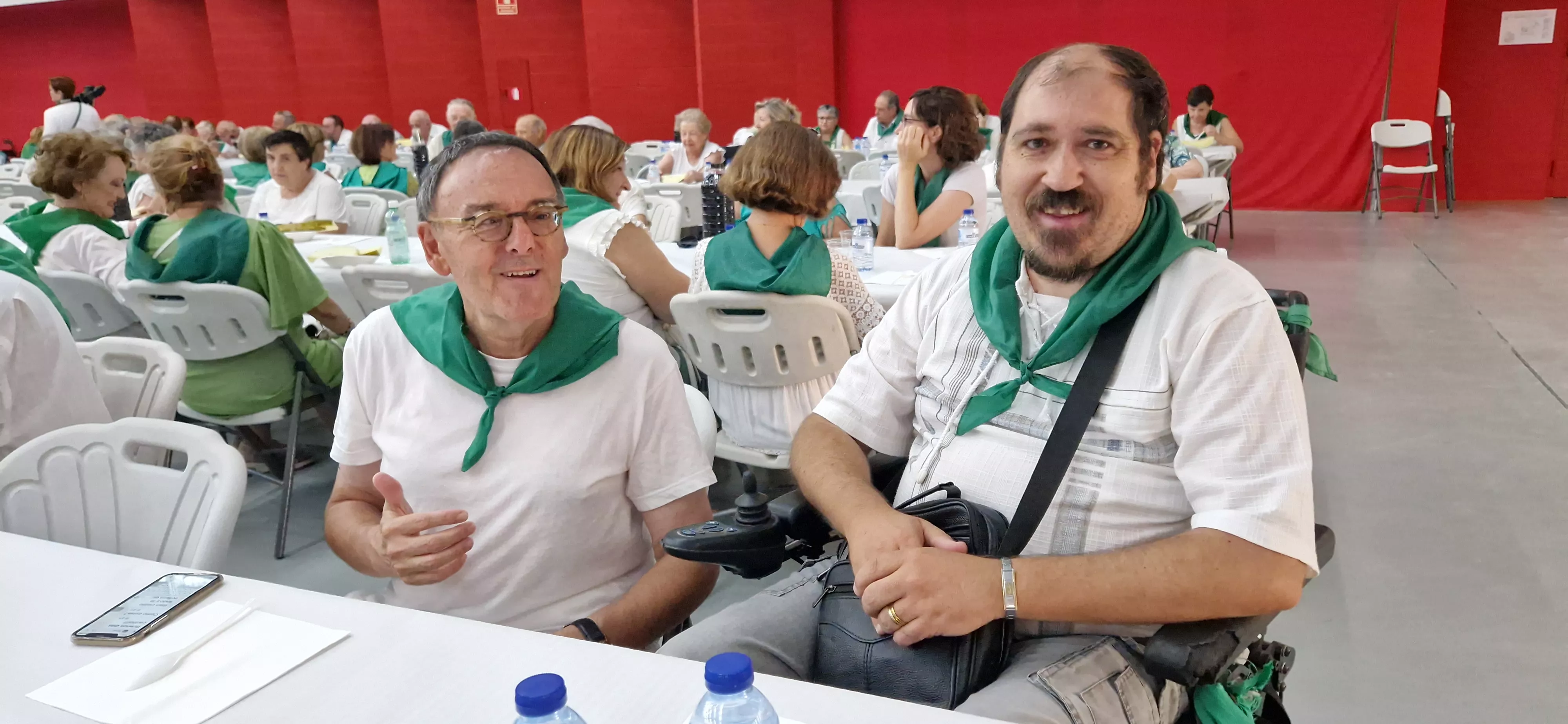 Día de los mayores en San Lorenzo. Foto Myriam Martínez 