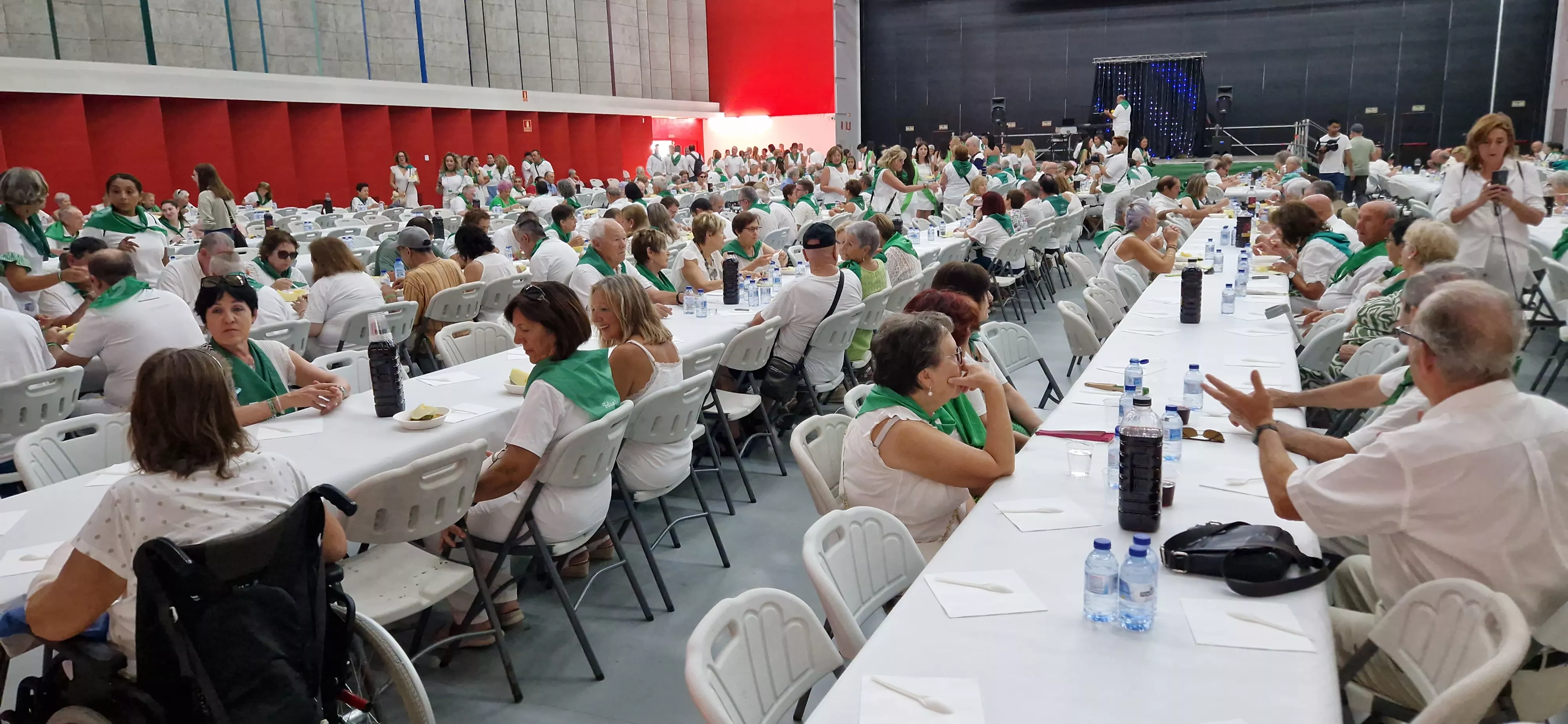 Día de los mayores en San Lorenzo. Foto Myriam Martínez 