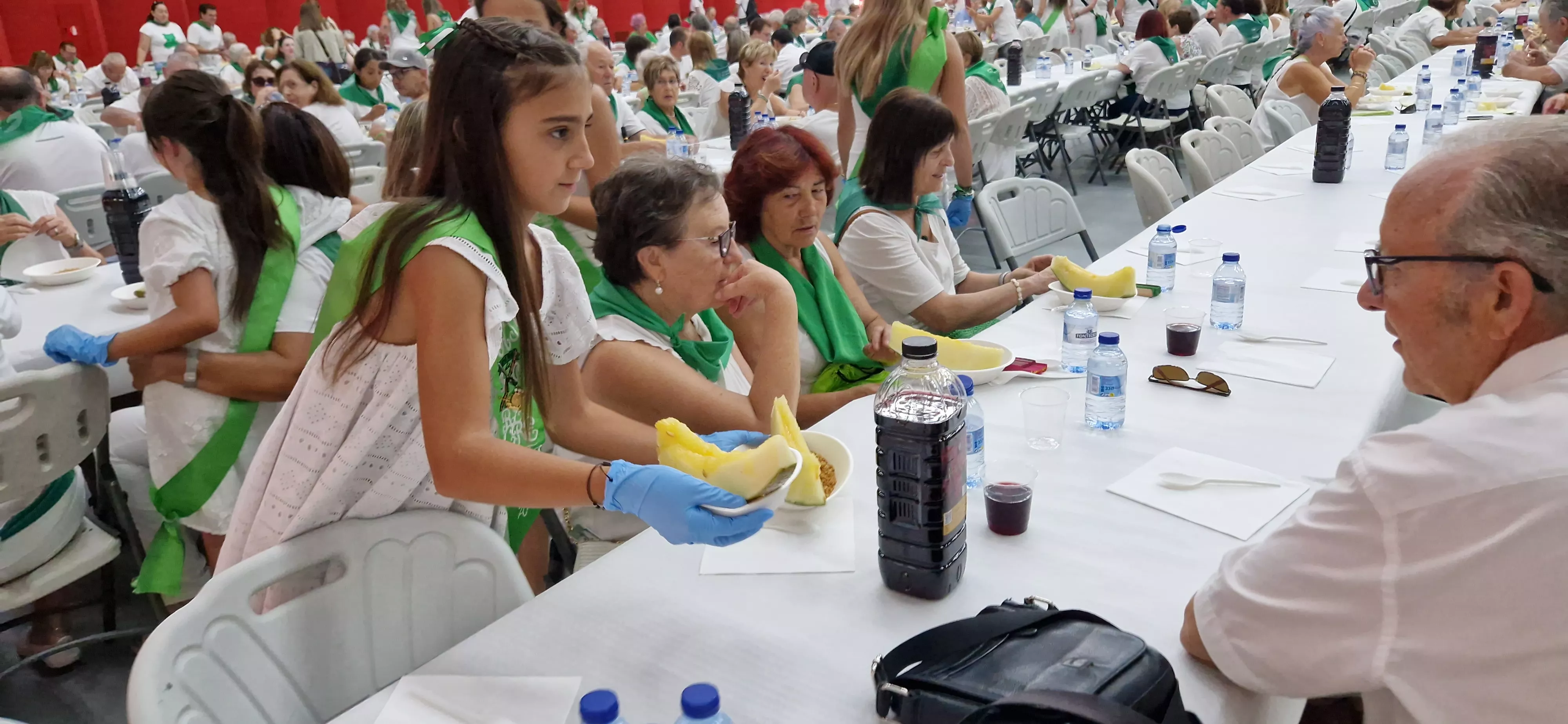 Día de los mayores en San Lorenzo. Foto Myriam Martínez 