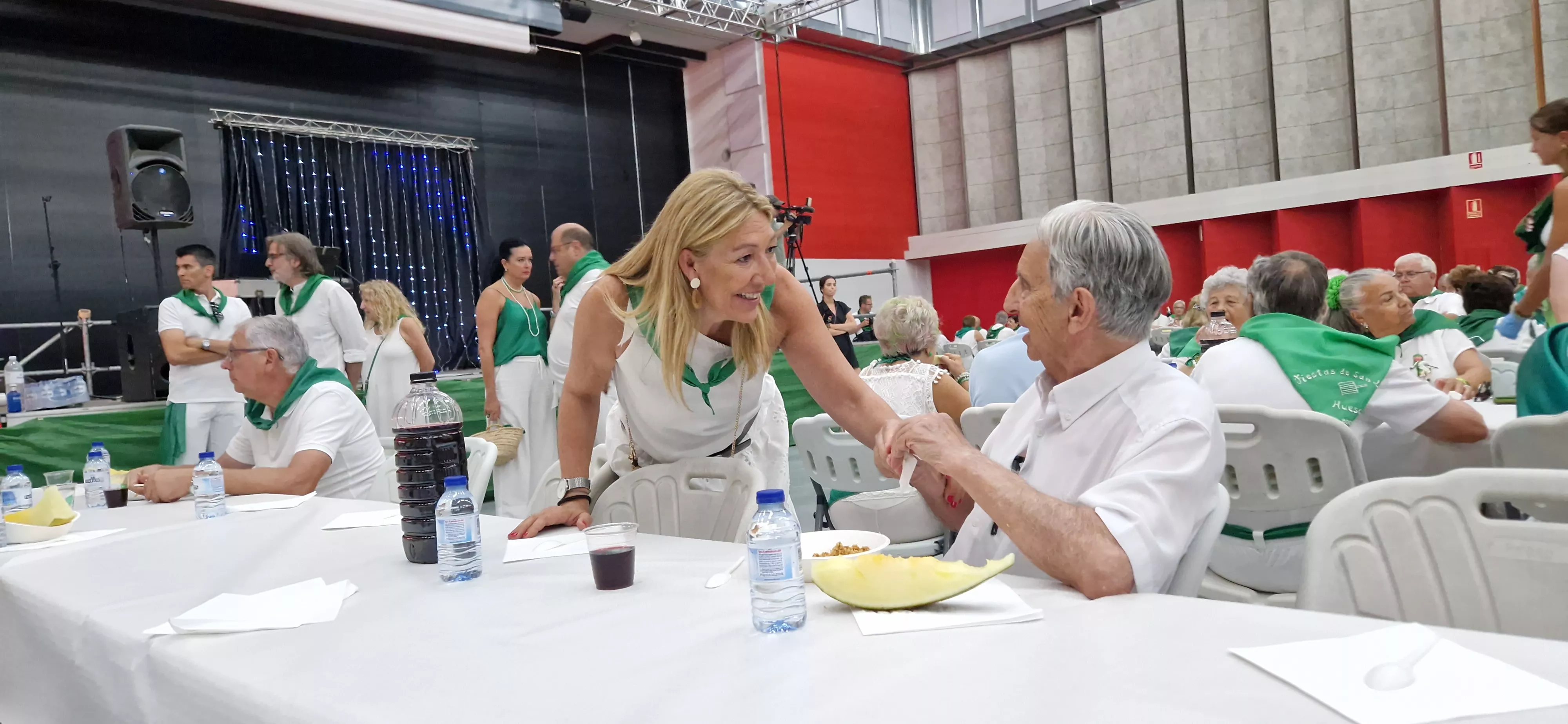 Día de los mayores en San Lorenzo. Foto Myriam Martínez 