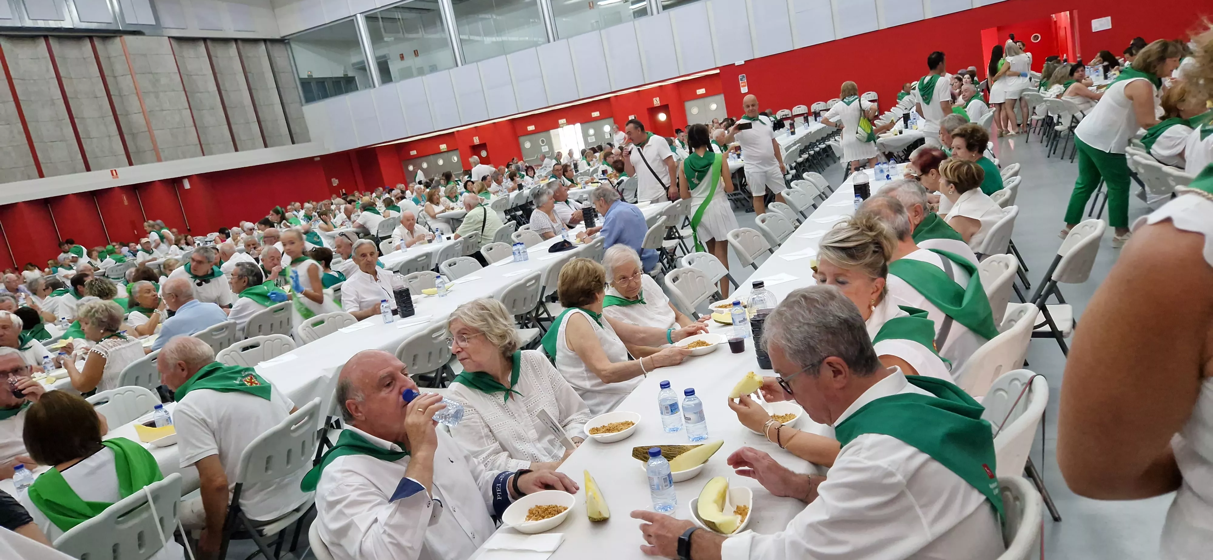 Día de los mayores en San Lorenzo. Foto Myriam Martínez 