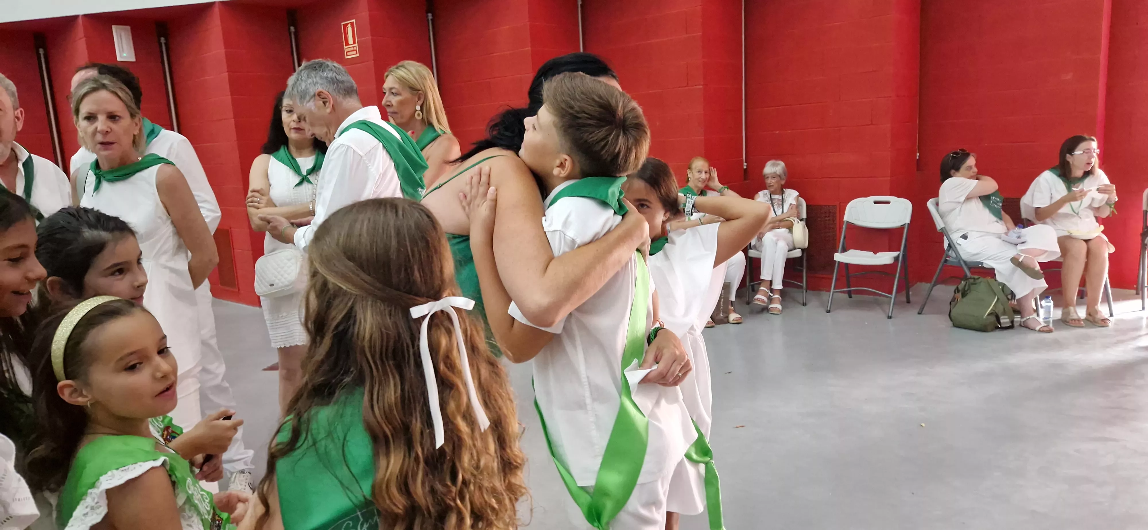 Día de los mayores en San Lorenzo. Foto Myriam Martínez 