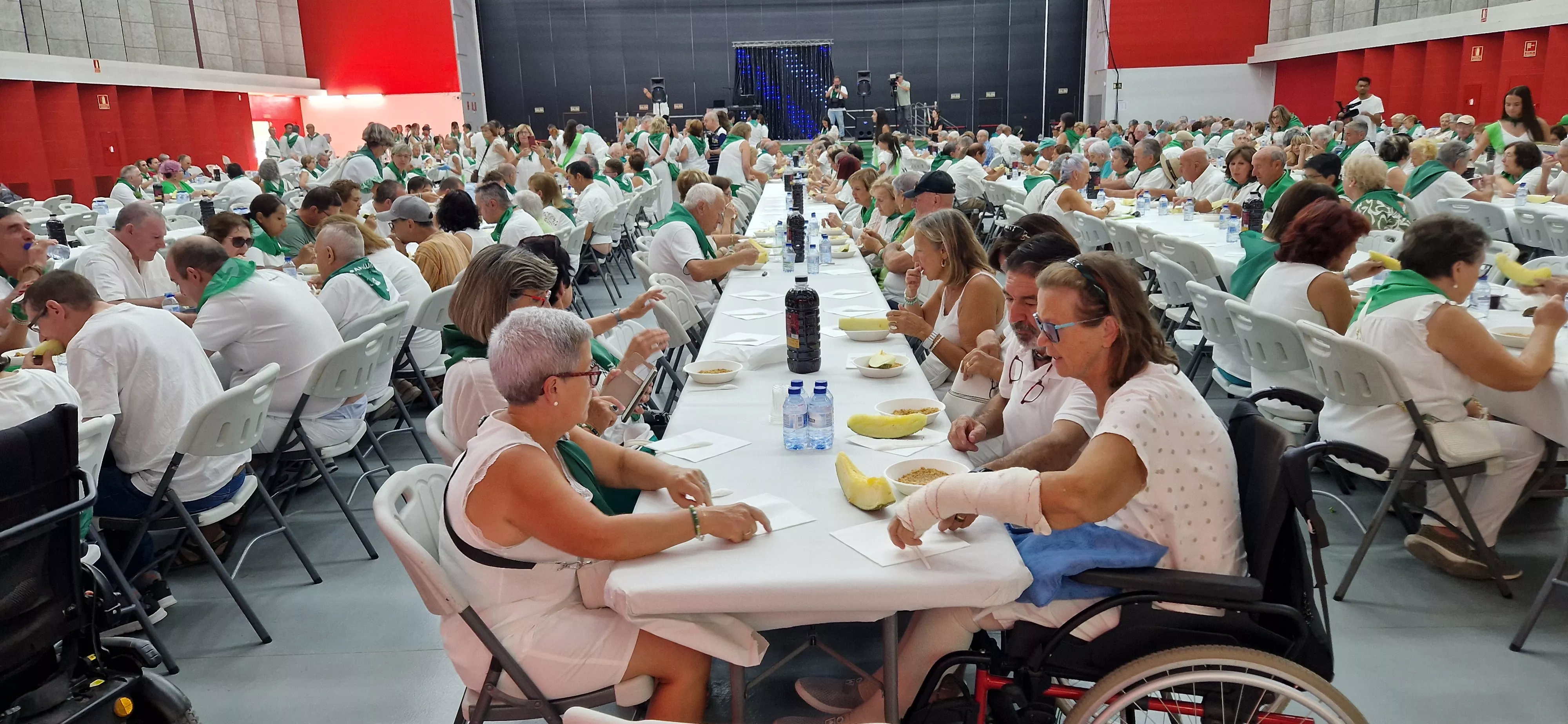 Día de los mayores en San Lorenzo. Foto Myriam Martínez 