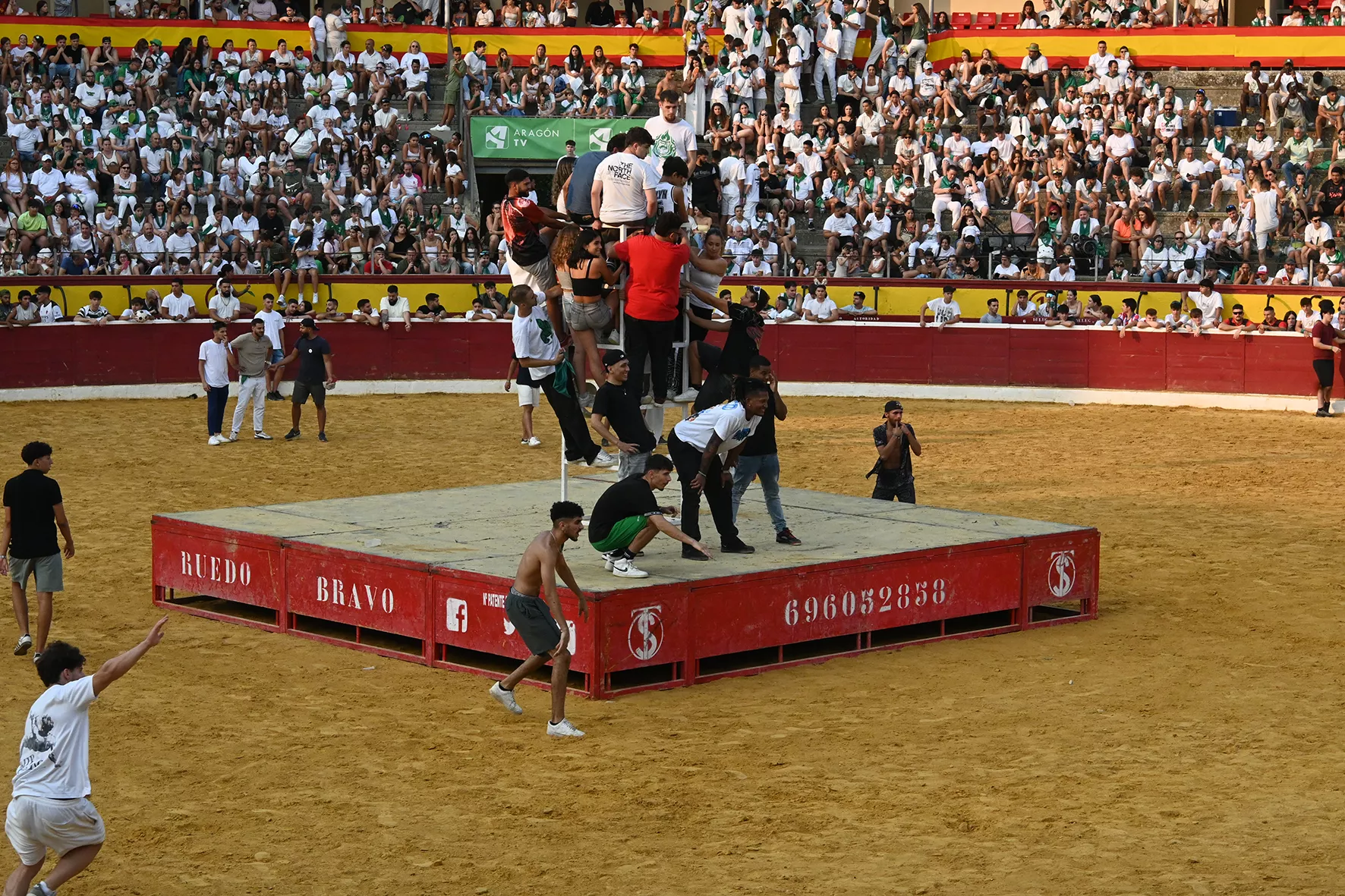 Vaquillas del 15 de agosto. Foto Carlos Jalle 