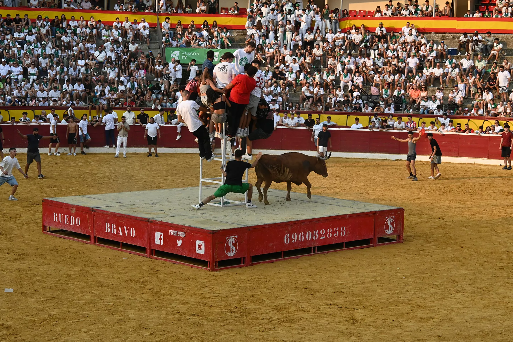 Vaquillas del 15 de agosto. Foto Carlos Jalle 