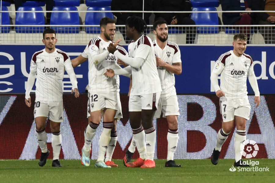 Imágenes del Huesca Albacete. Foto La Liga 
