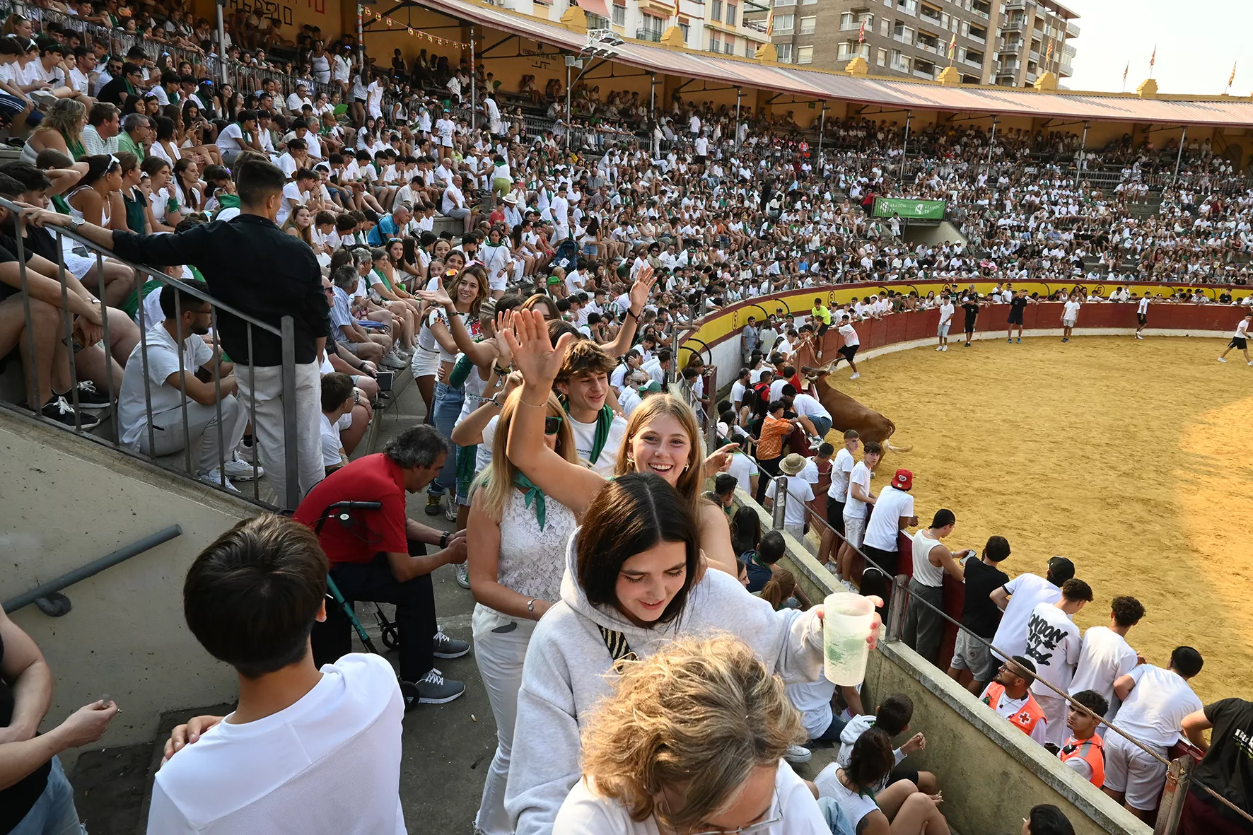 Vaquillas del 15 de agosto. Foto Carlos Jalle 