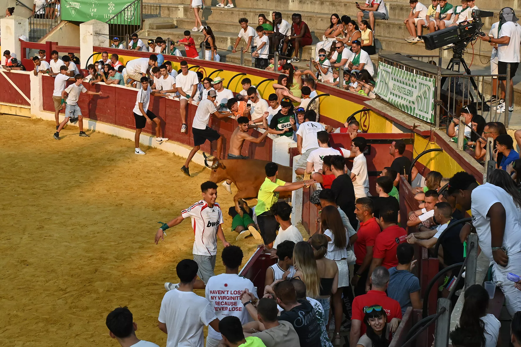 Vaquillas del 15 de agosto. Foto Carlos Jalle 