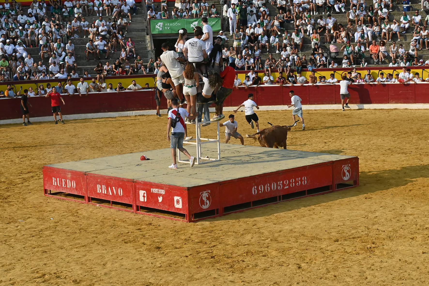 Vaquillas del 15 de agosto. Foto Carlos Jalle 