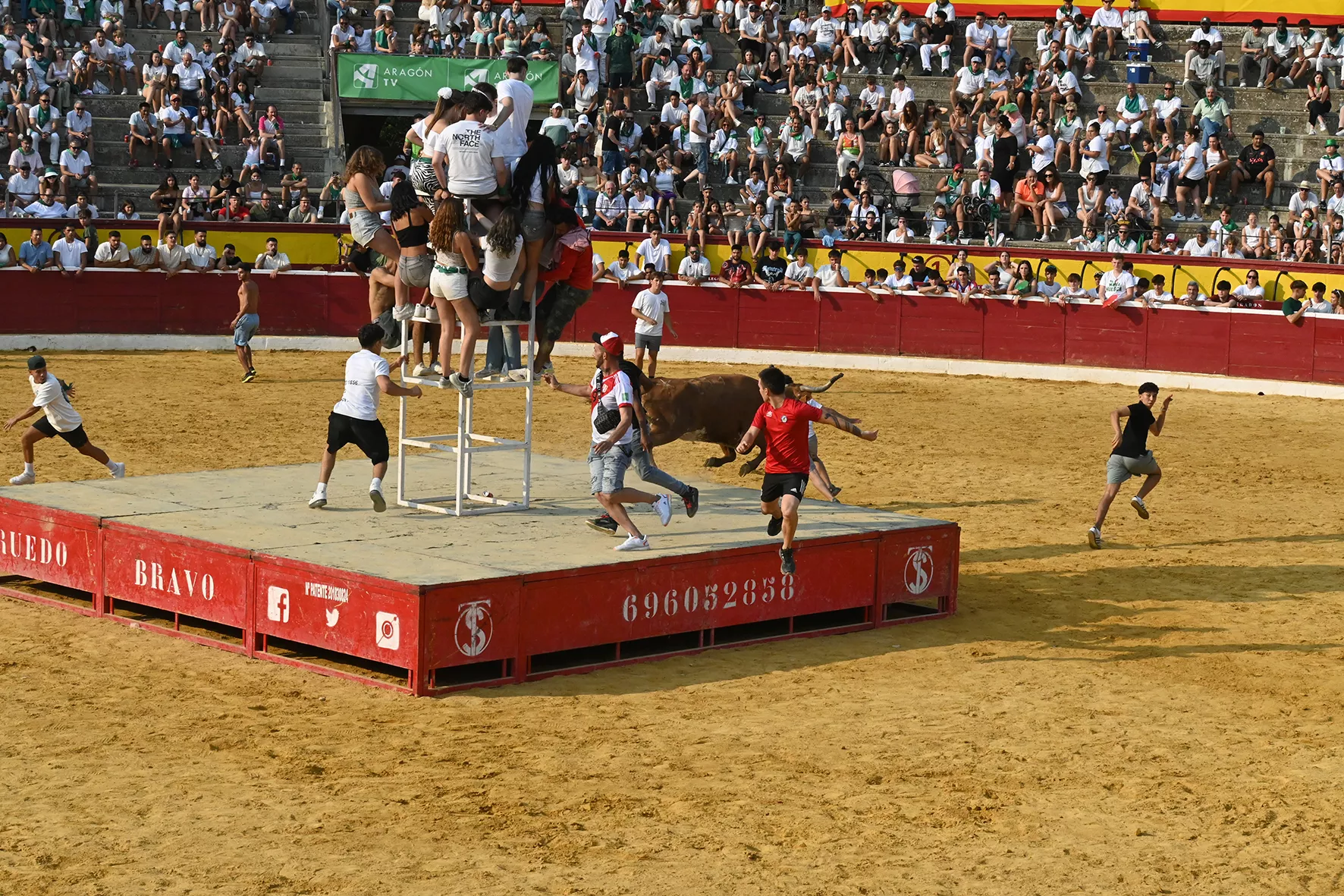 Vaquillas del 15 de agosto. Foto Carlos Jalle 
