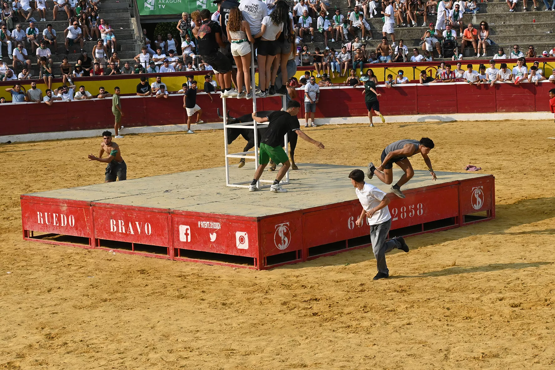 Vaquillas del 15 de agosto. Foto Carlos Jalle 