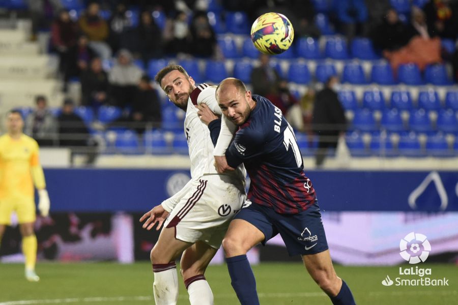 Imágenes del Huesca Albacete. Foto La Liga 