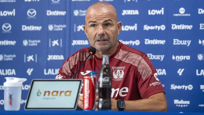 Paco López, técnico del Leganés: "Jugaremos ante un Huesca que hace bien las cosas"