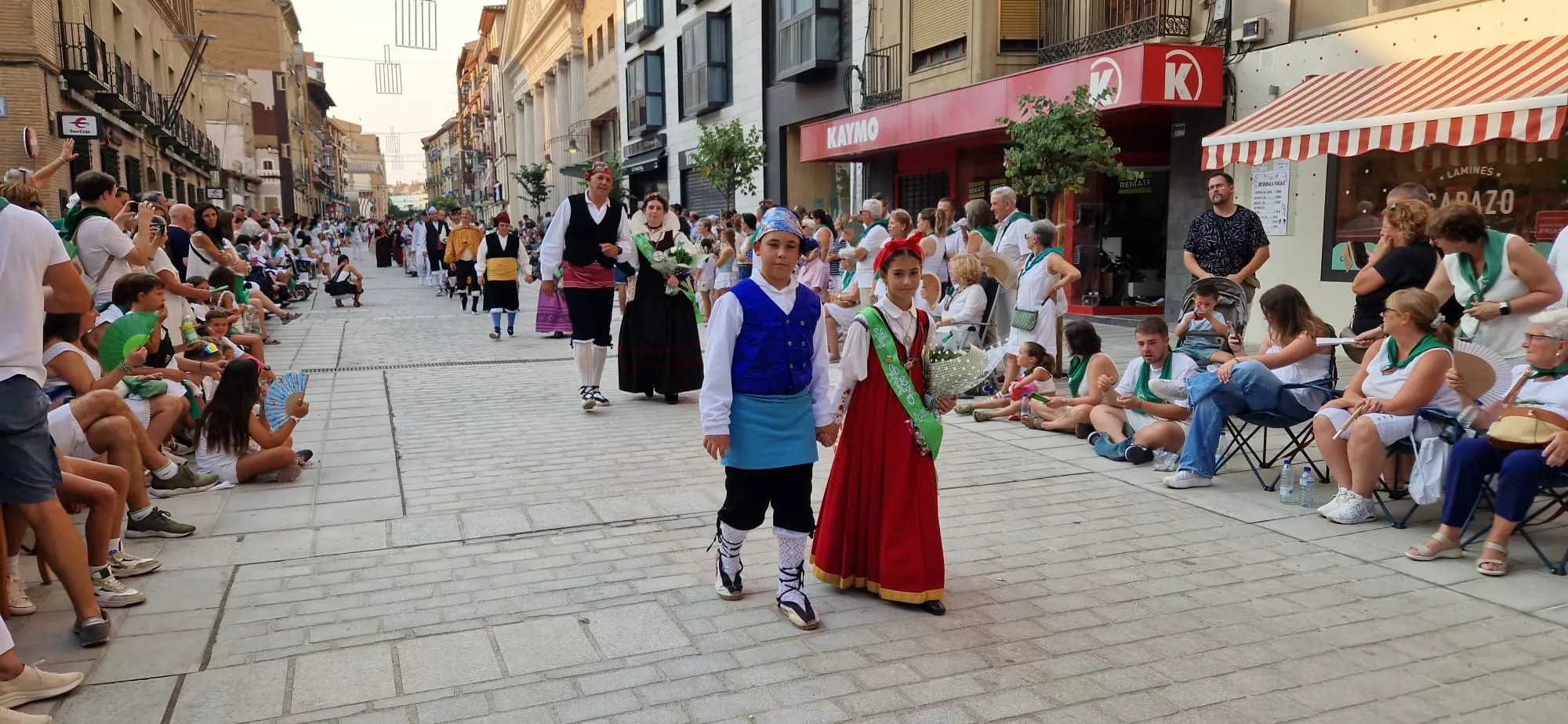 Ofrenda de Flores y Frutos a San Lorenzo. Foto Myriam Martínez