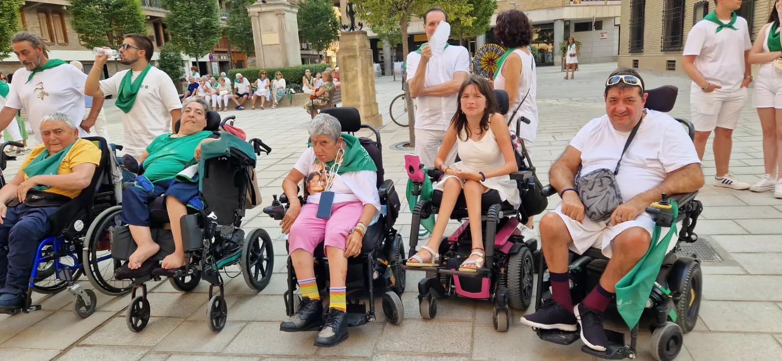 Ofrenda de Flores y Frutos a San Lorenzo. Foto Myriam Martínez