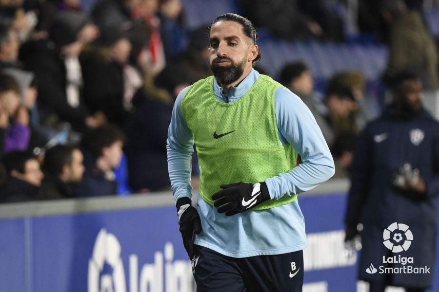 Imagen del partido Huesca Albacete. Foto La Liga 