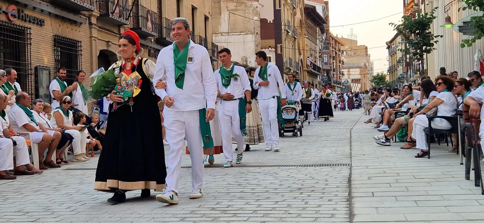 Ofrenda de Flores y Frutos a San Lorenzo. Foto Myriam Martínez