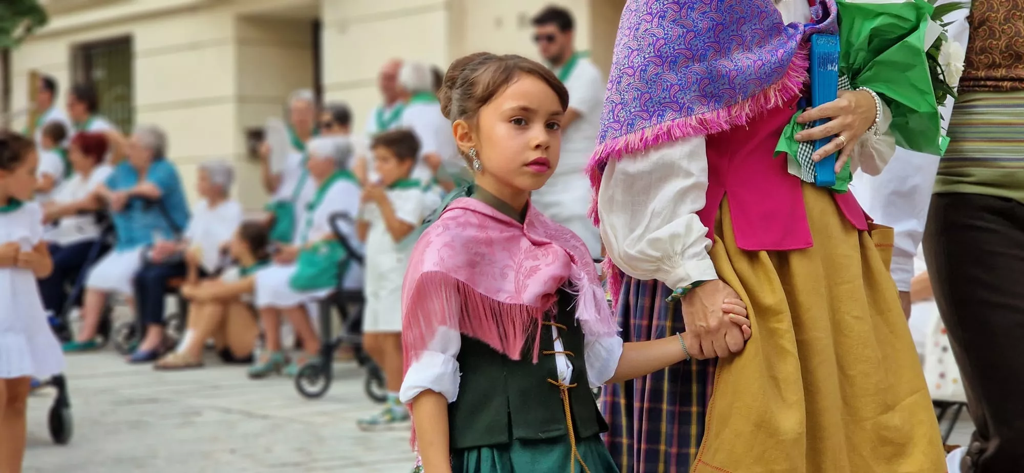 Ofrenda de Flores y Frutos a San Lorenzo. Foto Myriam Martínez