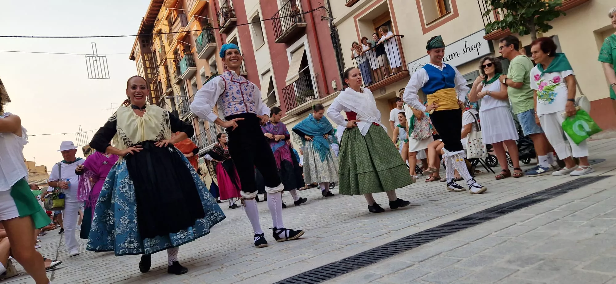 Ofrenda de Flores y Frutos a San Lorenzo. Foto Myriam Martínez