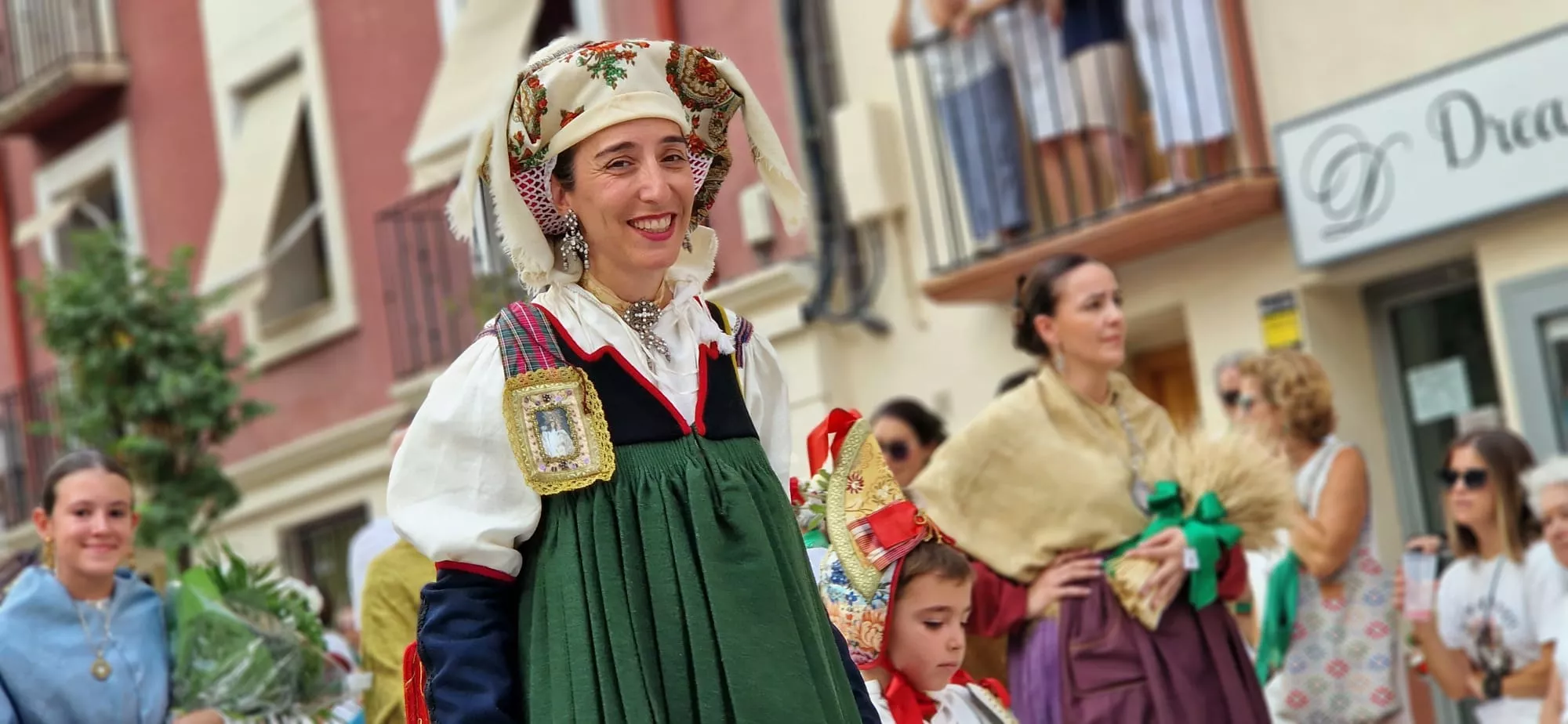 Ofrenda de Flores y Frutos a San Lorenzo. Foto Myriam Martínez