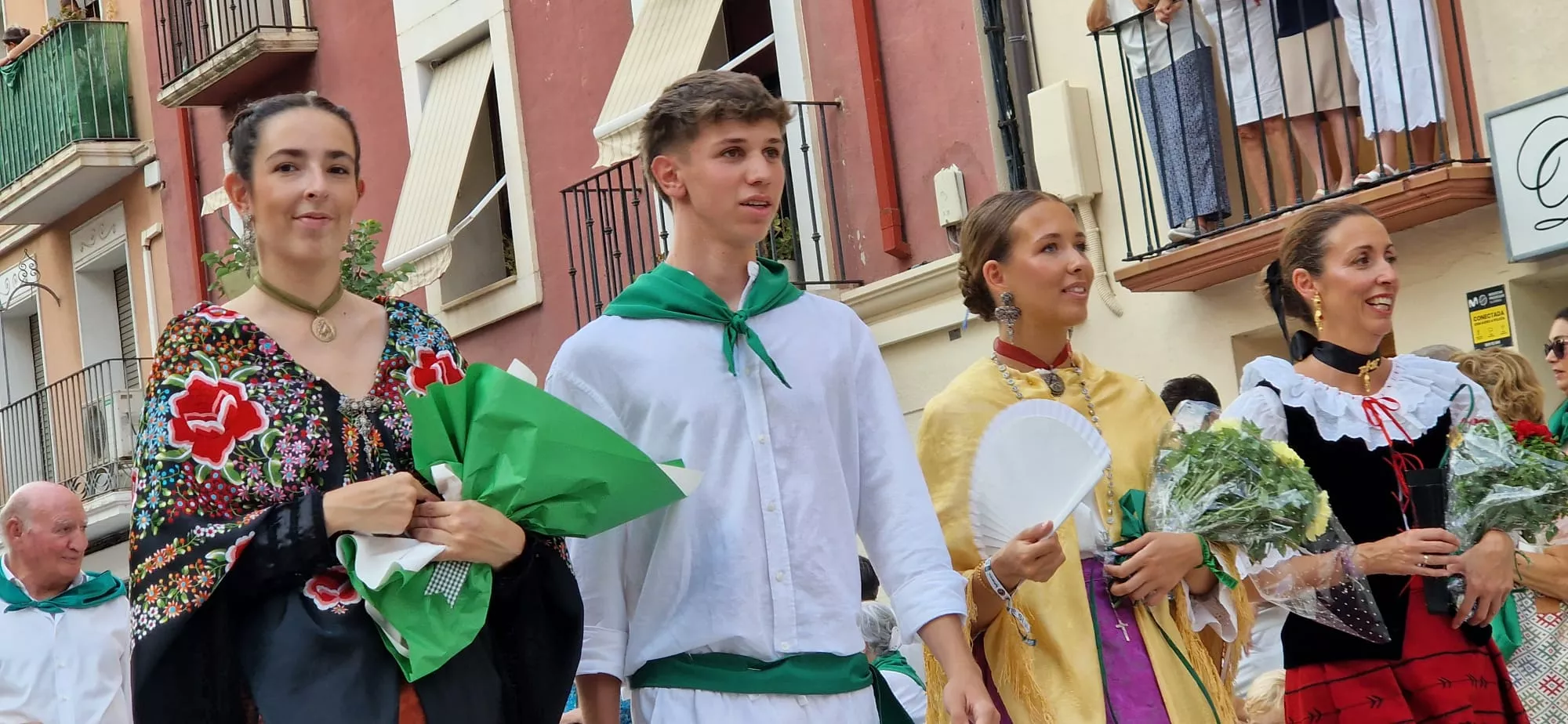 Ofrenda de Flores y Frutos a San Lorenzo. Foto Myriam Martínez