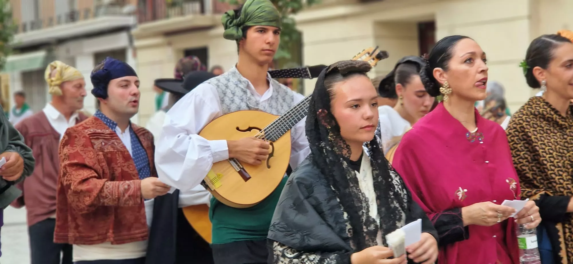 Ofrenda de Flores y Frutos a San Lorenzo. Foto Myriam Martínez