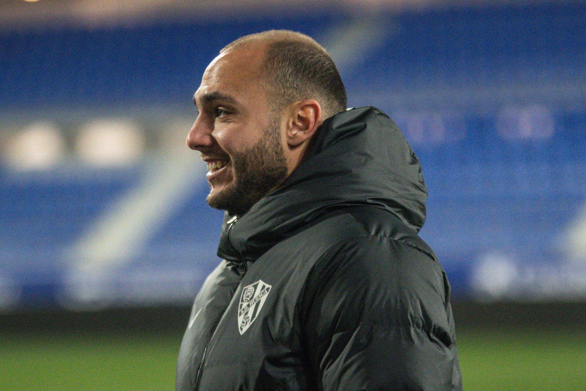 Jérémy Blasco, goleador del Huesca ante el Albacete. Foto: SD Huesca