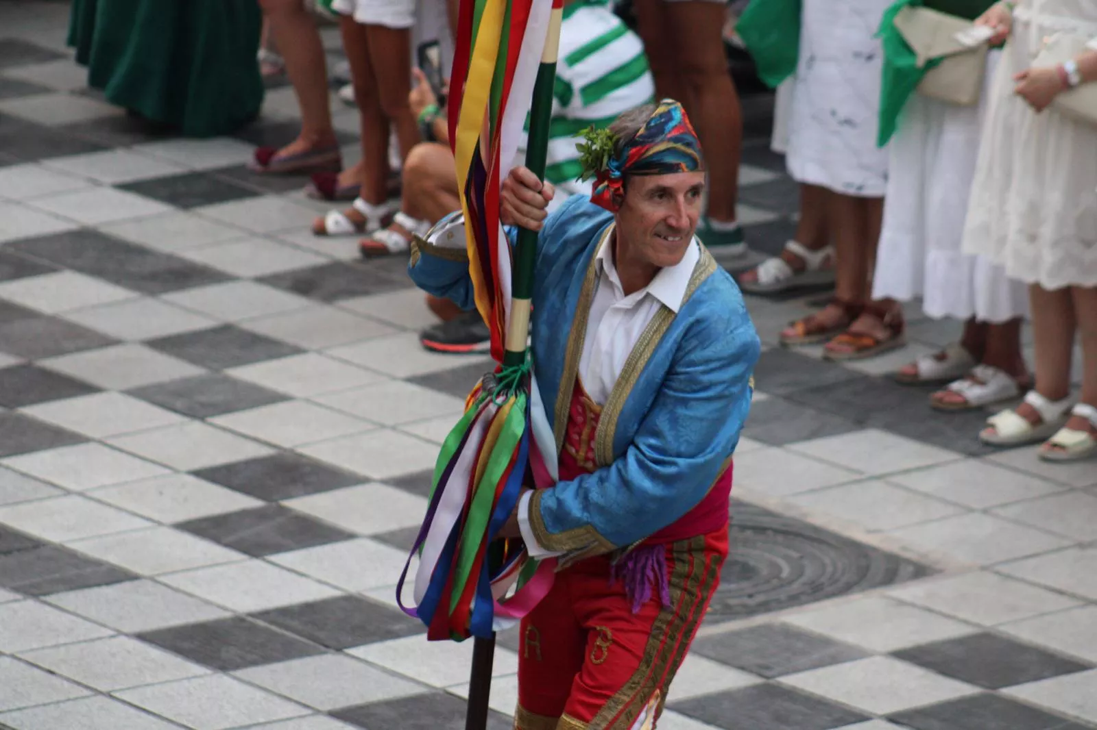 Ofrenda de Flores y Frutos a San Lorenzo. Foto Marina DePlacido