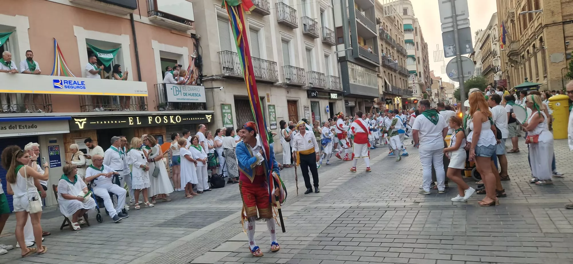Ofrenda de Flores y Frutos a San Lorenzo. Foto Myriam Martínez
