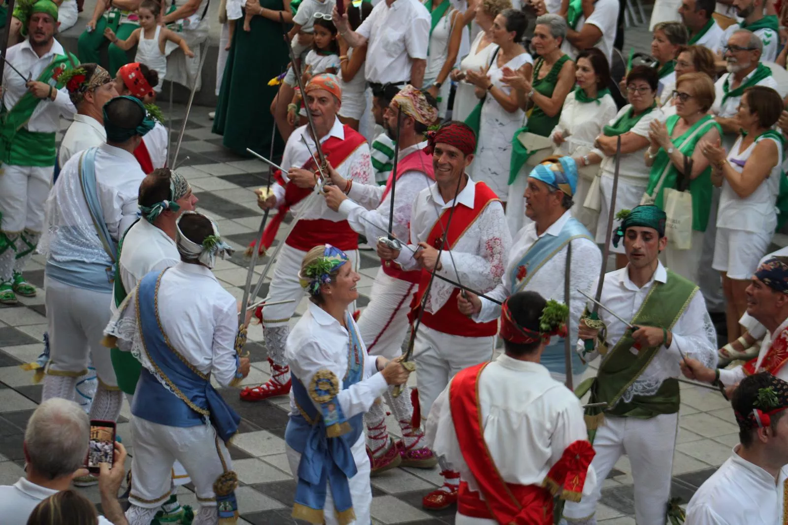 Ofrenda de Flores y Frutos a San Lorenzo. Foto Marina DePlacido